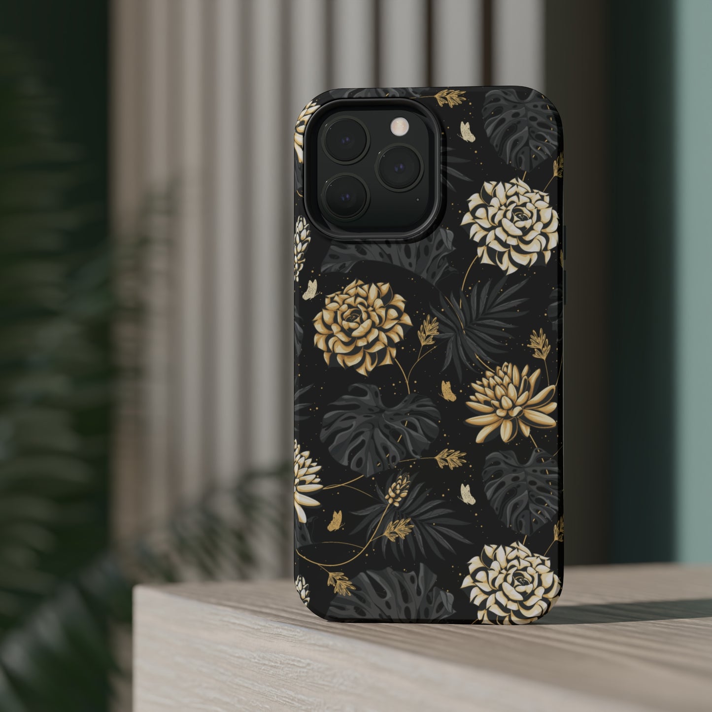 Golden Bloom MagSafe Tough Case