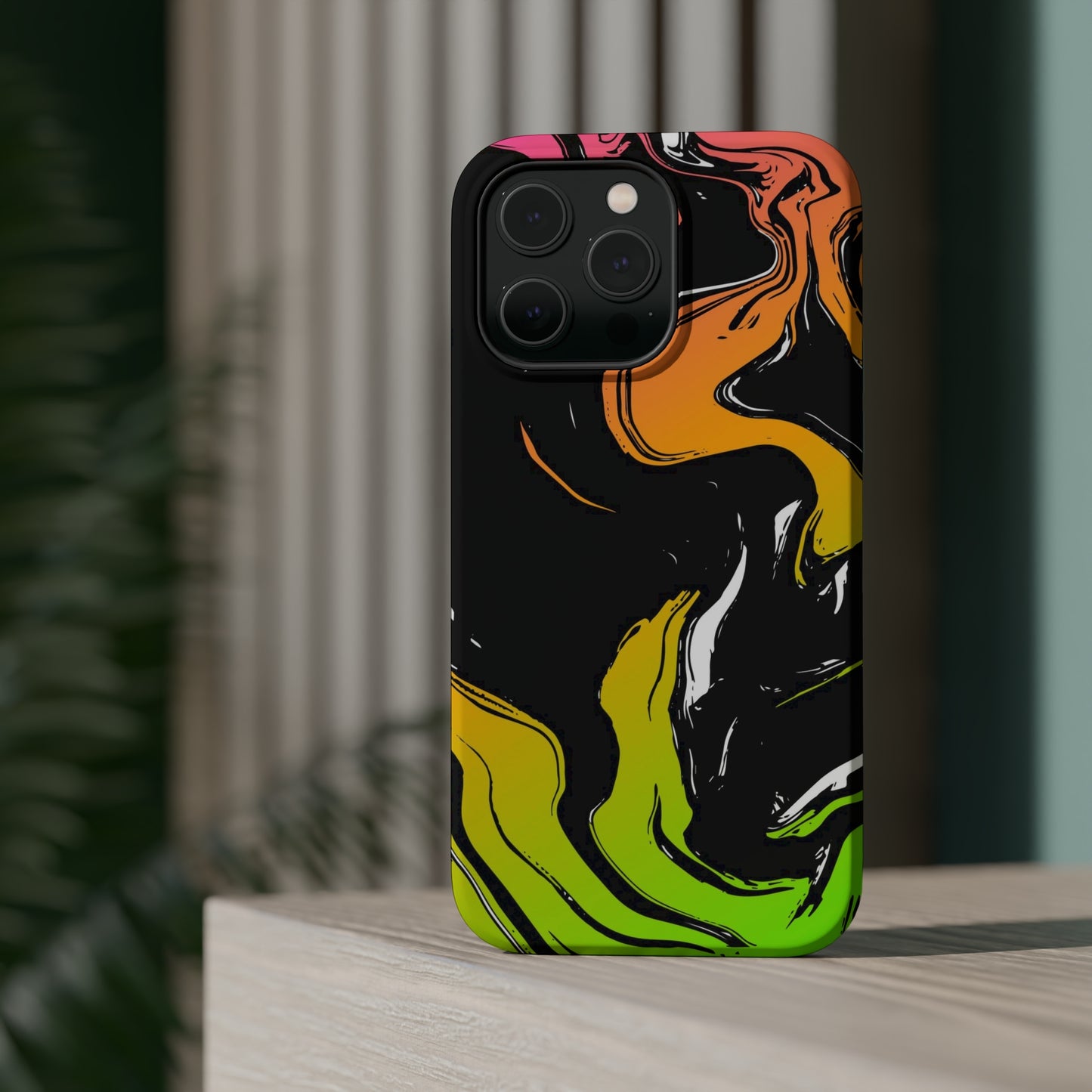 Acid marble pattern MagSafe Tough Case