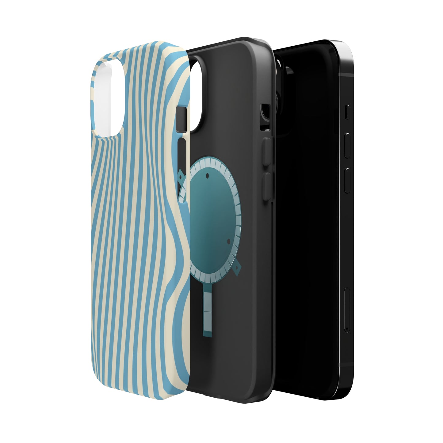 Aqua Swirl MagSafe Tough Case