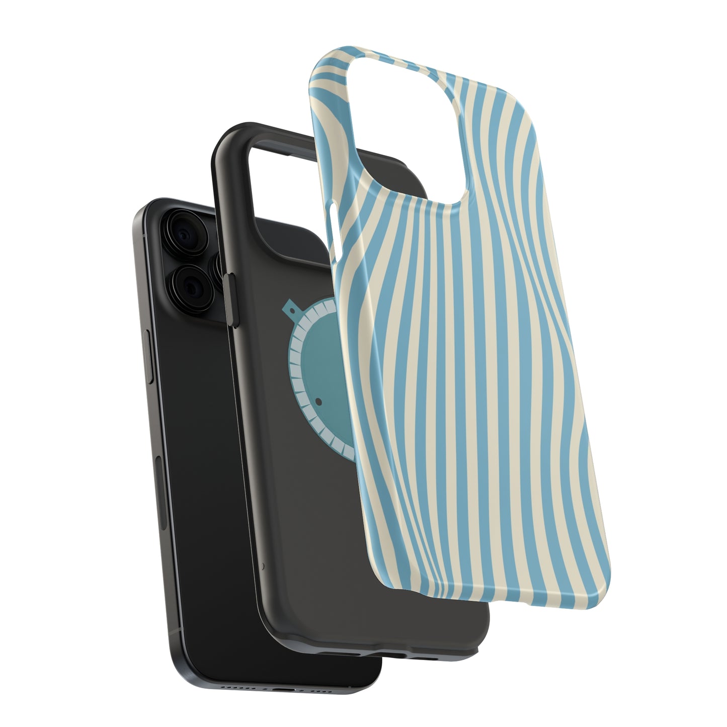 Aqua Swirl MagSafe Tough Case