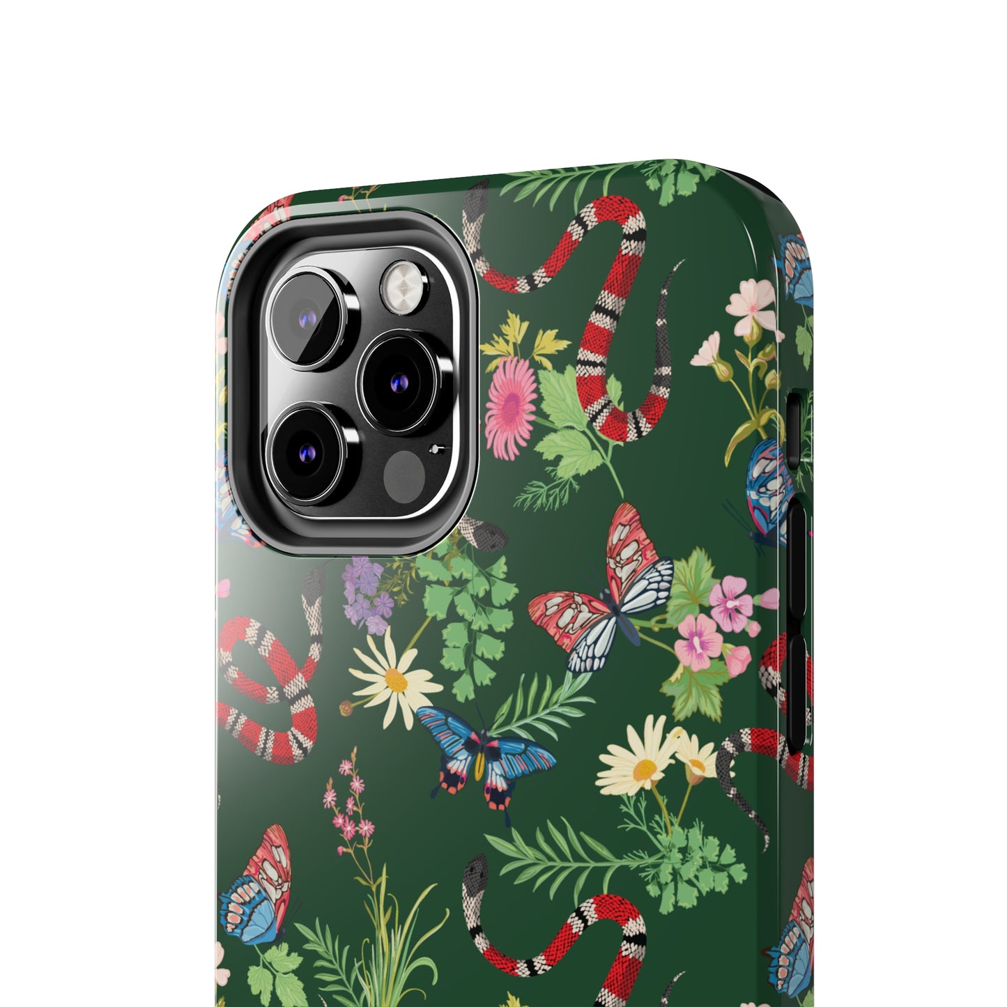 Tropical Chaos Pattern Tough iPhone Case