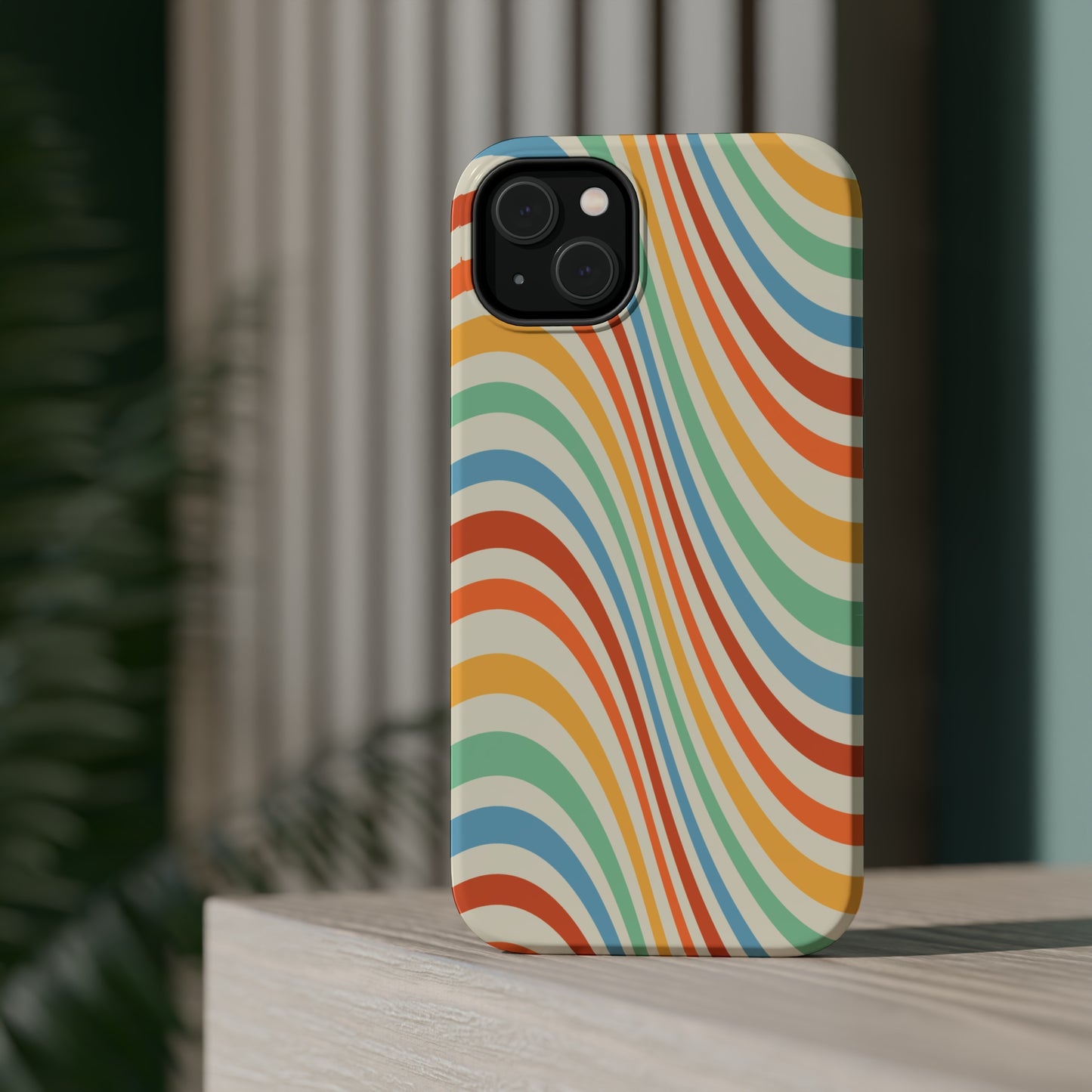 Retro Swirl MagSafe Tough Case