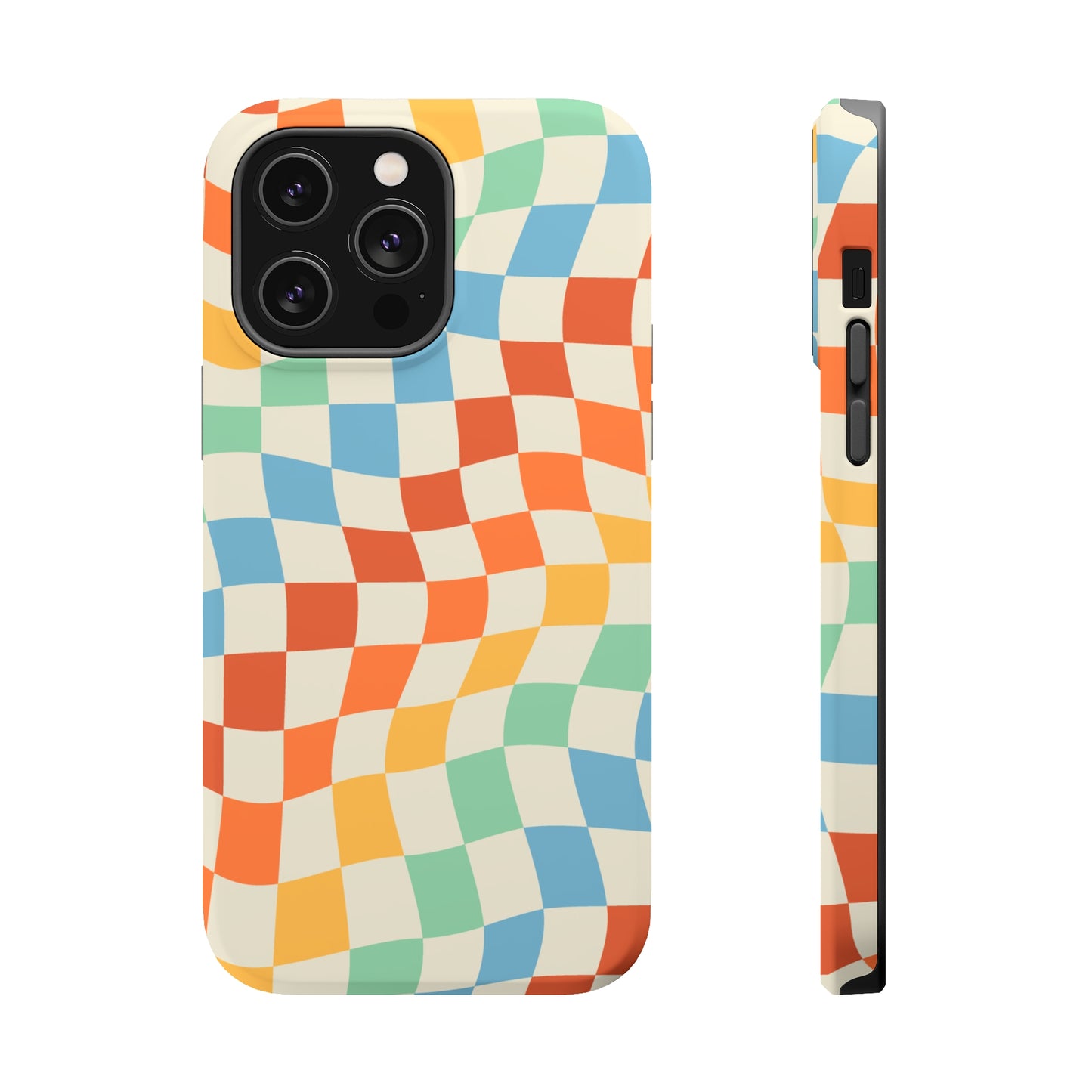 Retro Crazy Checkers MagSafe Tough Case