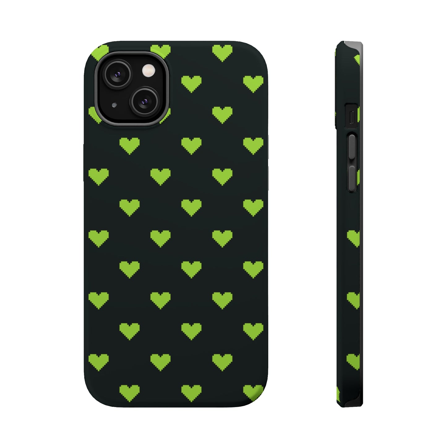 Pixelated Heart MagSafe Tough Case