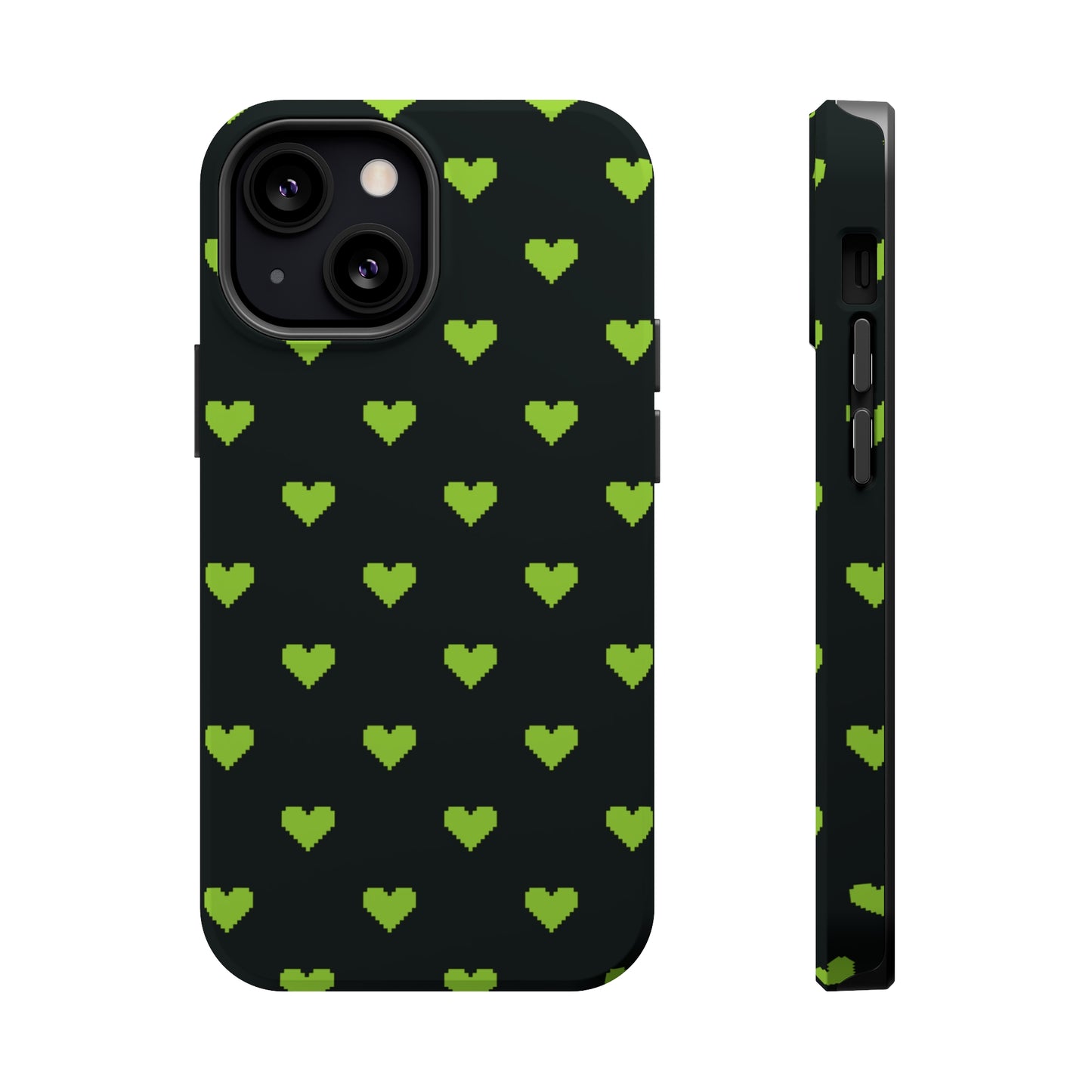 Pixelated Heart MagSafe Tough Case