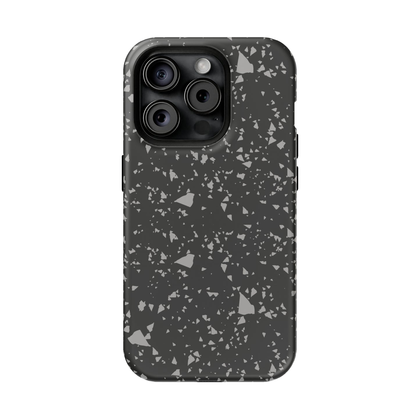 Black Terrazzo MagSafe Tough Case