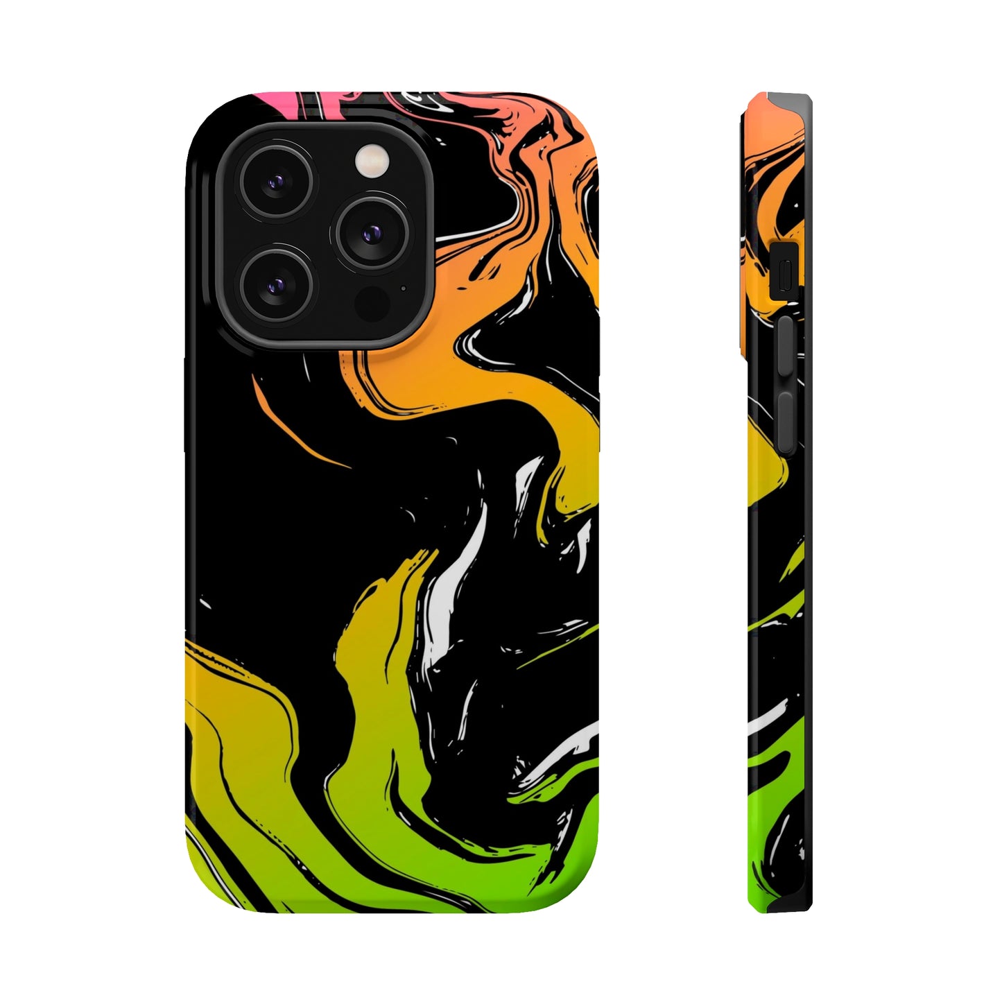 Acid marble pattern MagSafe Tough Case