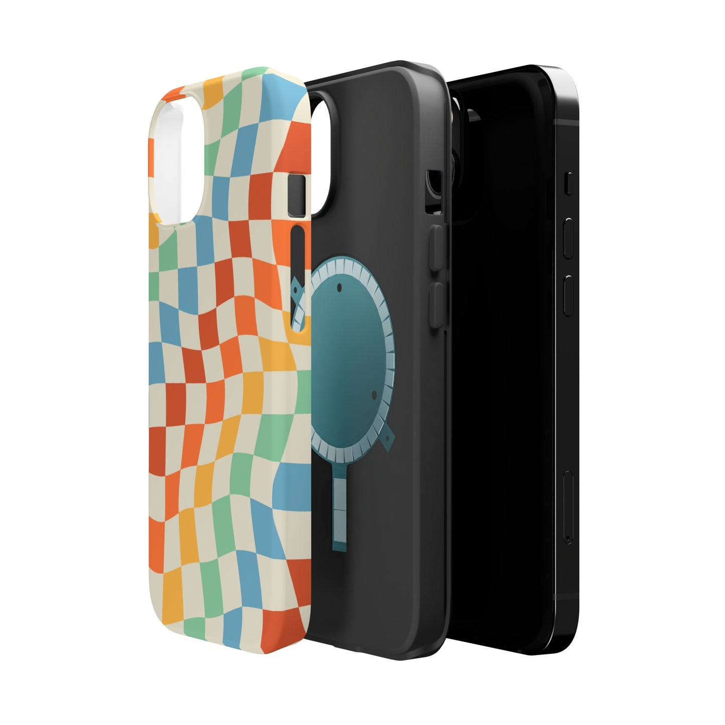 Retro Crazy Checkers MagSafe Tough Case