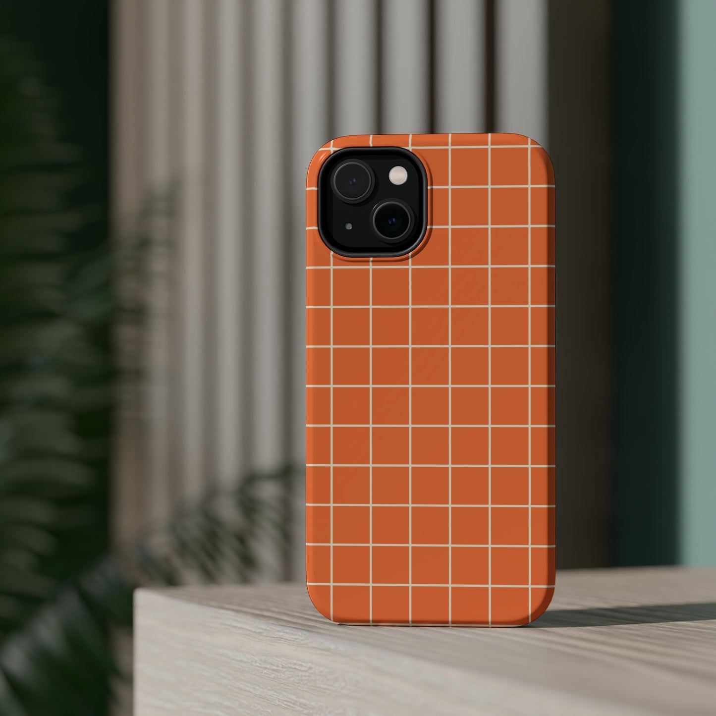 Tangerine Grid MagSafe Tough Case