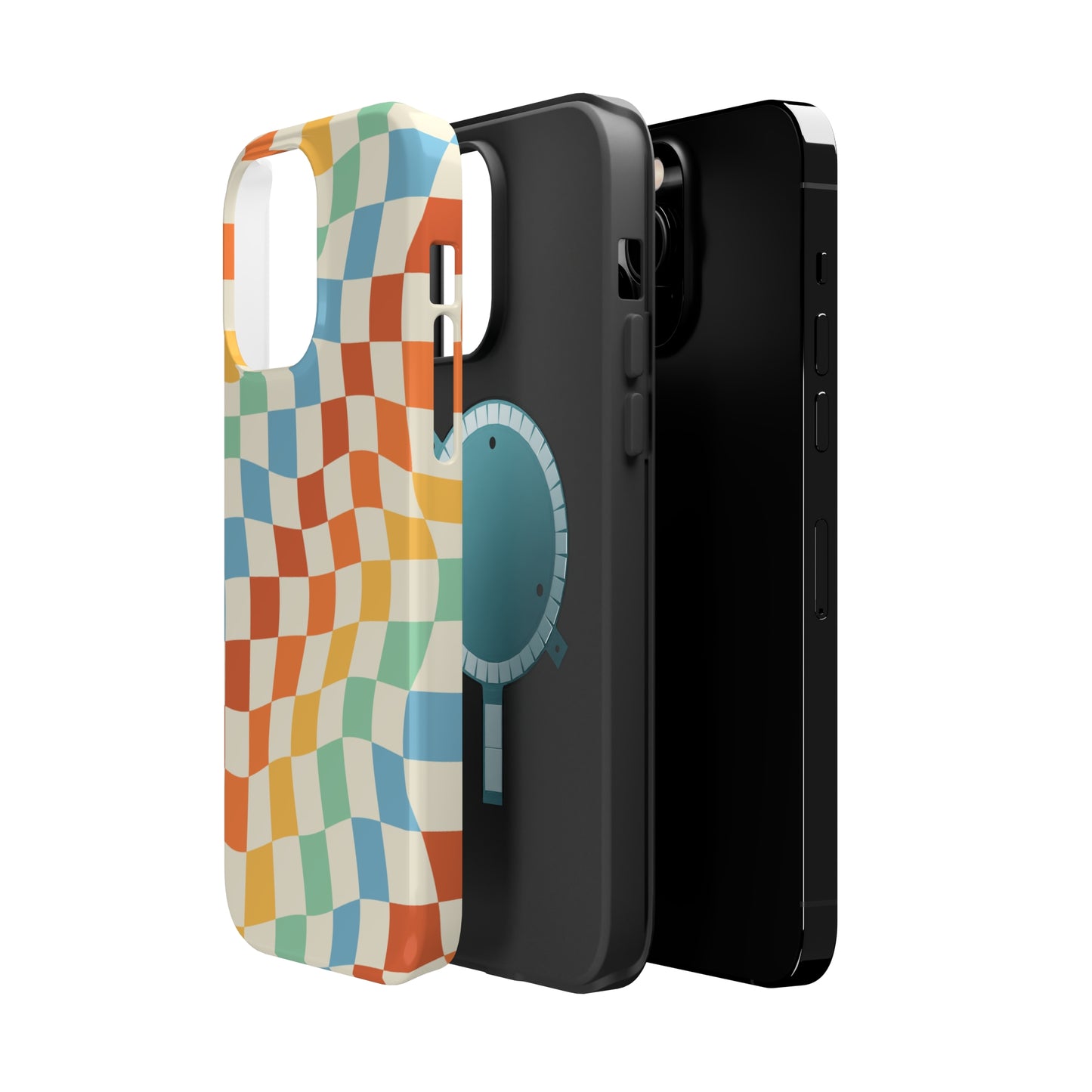 Retro Crazy Checkers MagSafe Tough Case