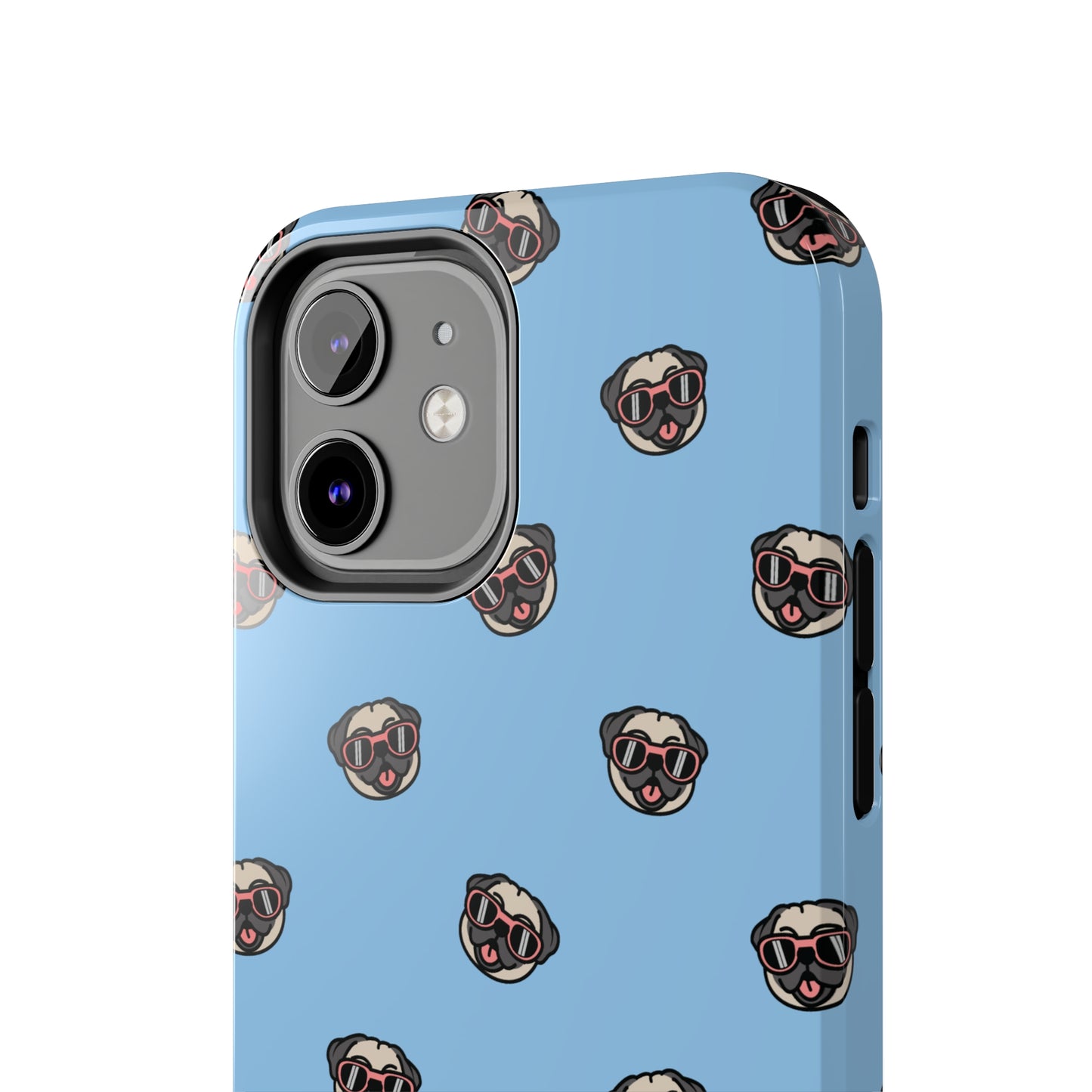 Pug Pattern Tough iPhone Case
