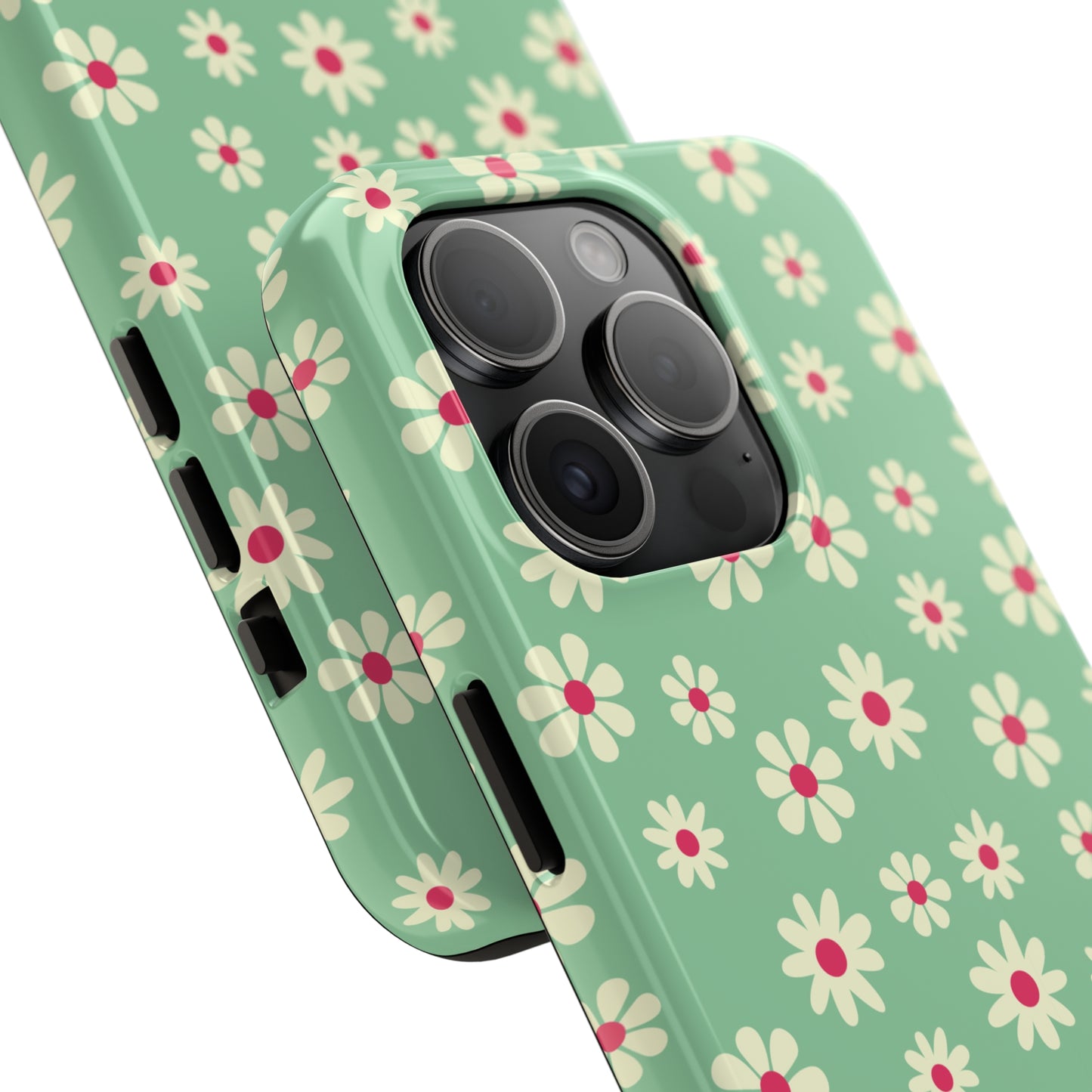 Retro Floral Tough iPhone Case