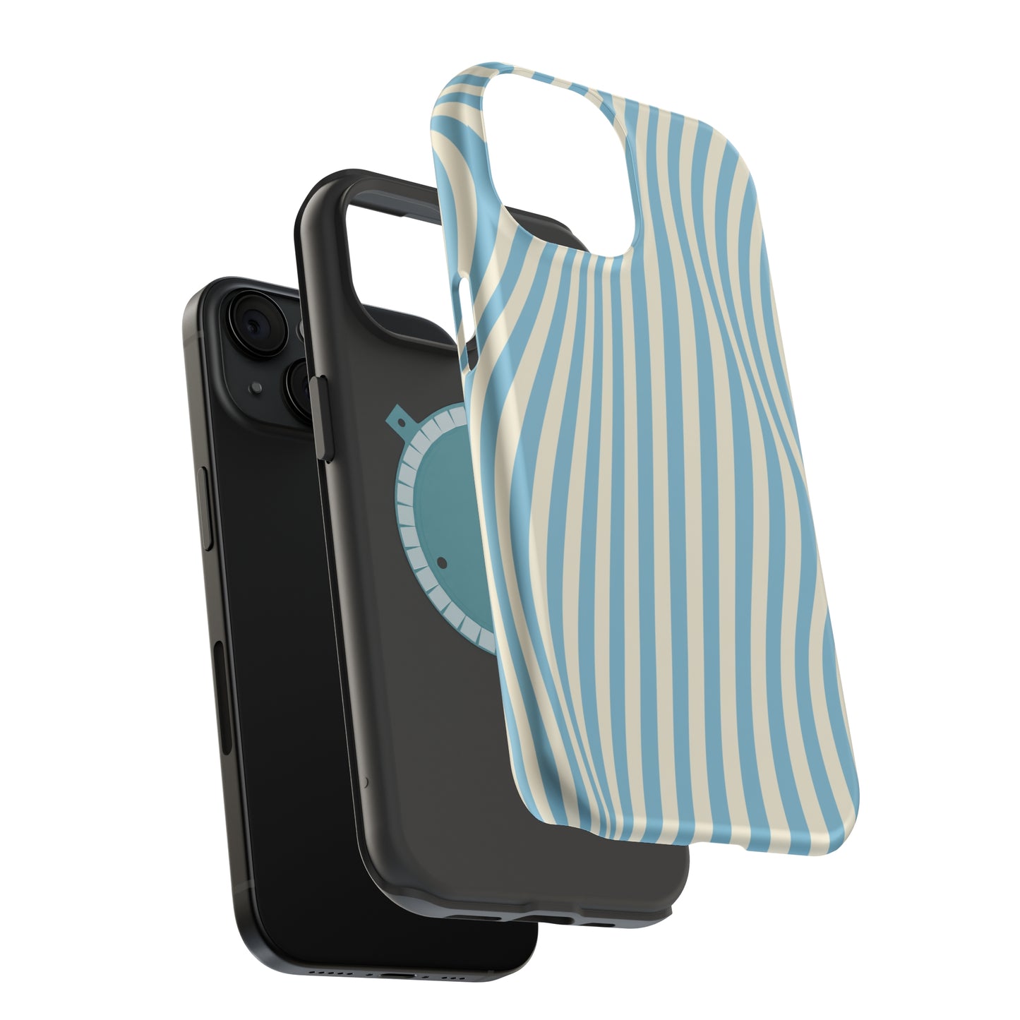 Aqua Swirl MagSafe Tough Case