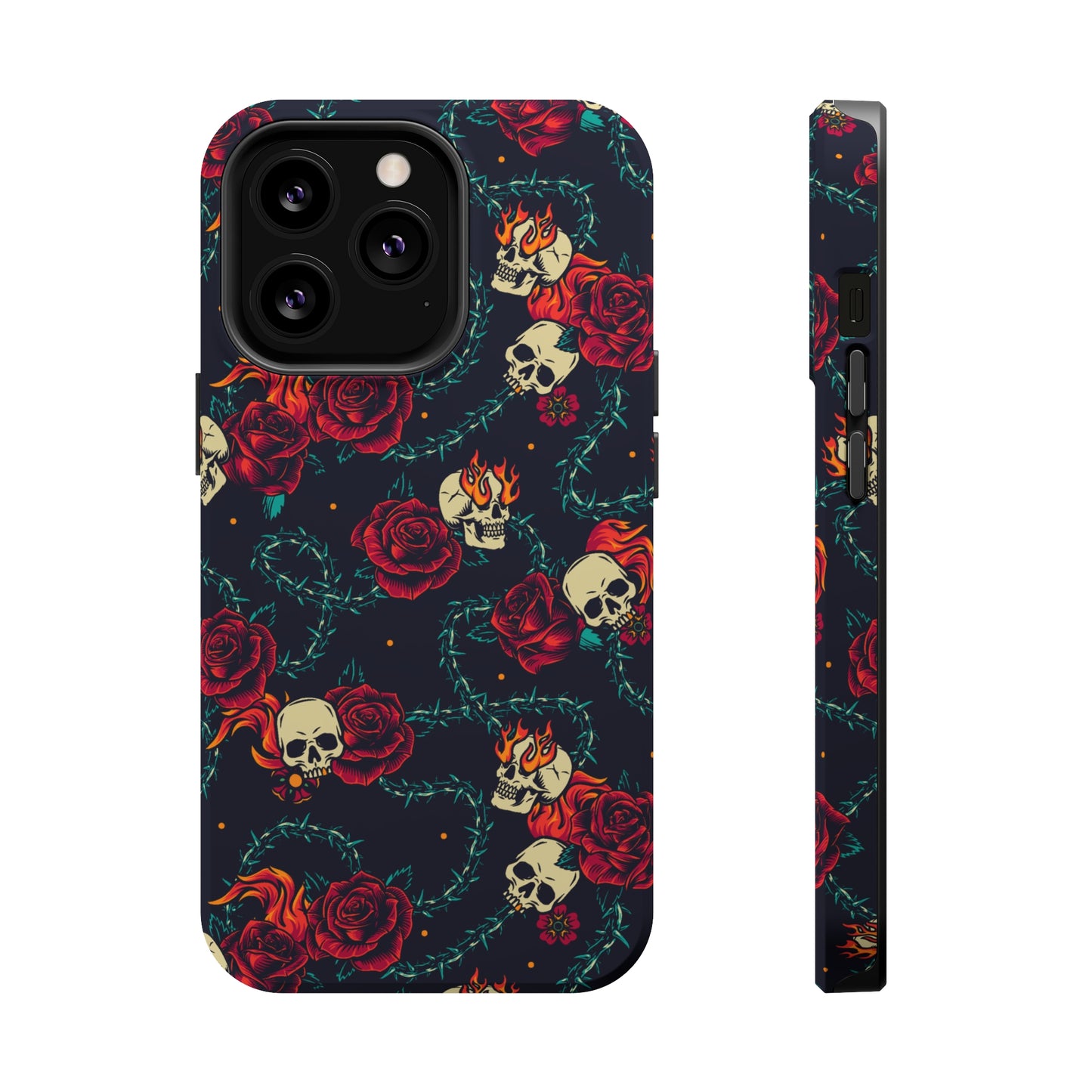 Skulls & Roses MagSafe Tough Case