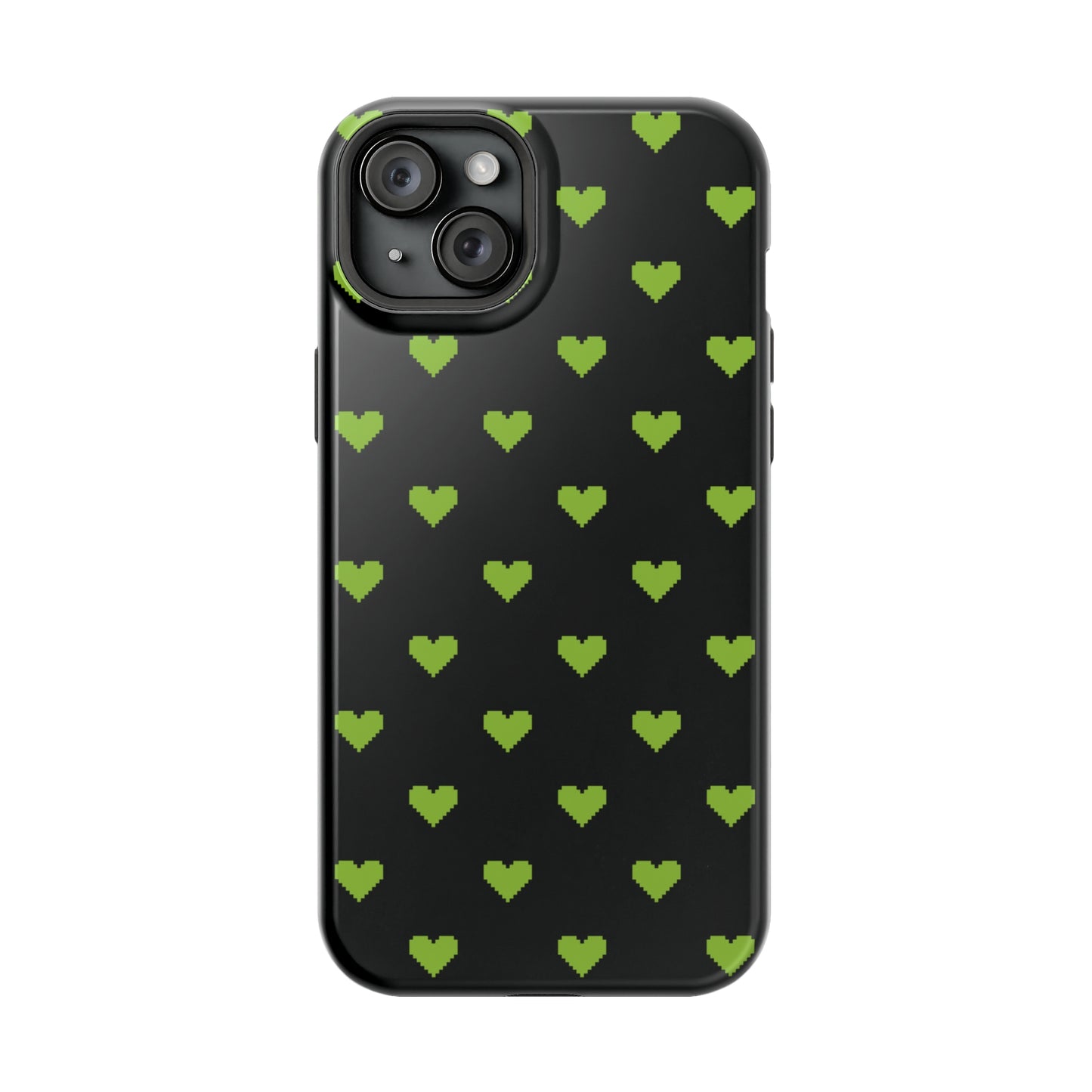 Pixelated Heart MagSafe Tough Case