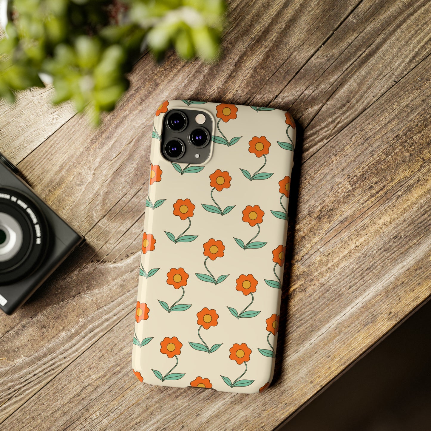 Poppy Flower Snap Case