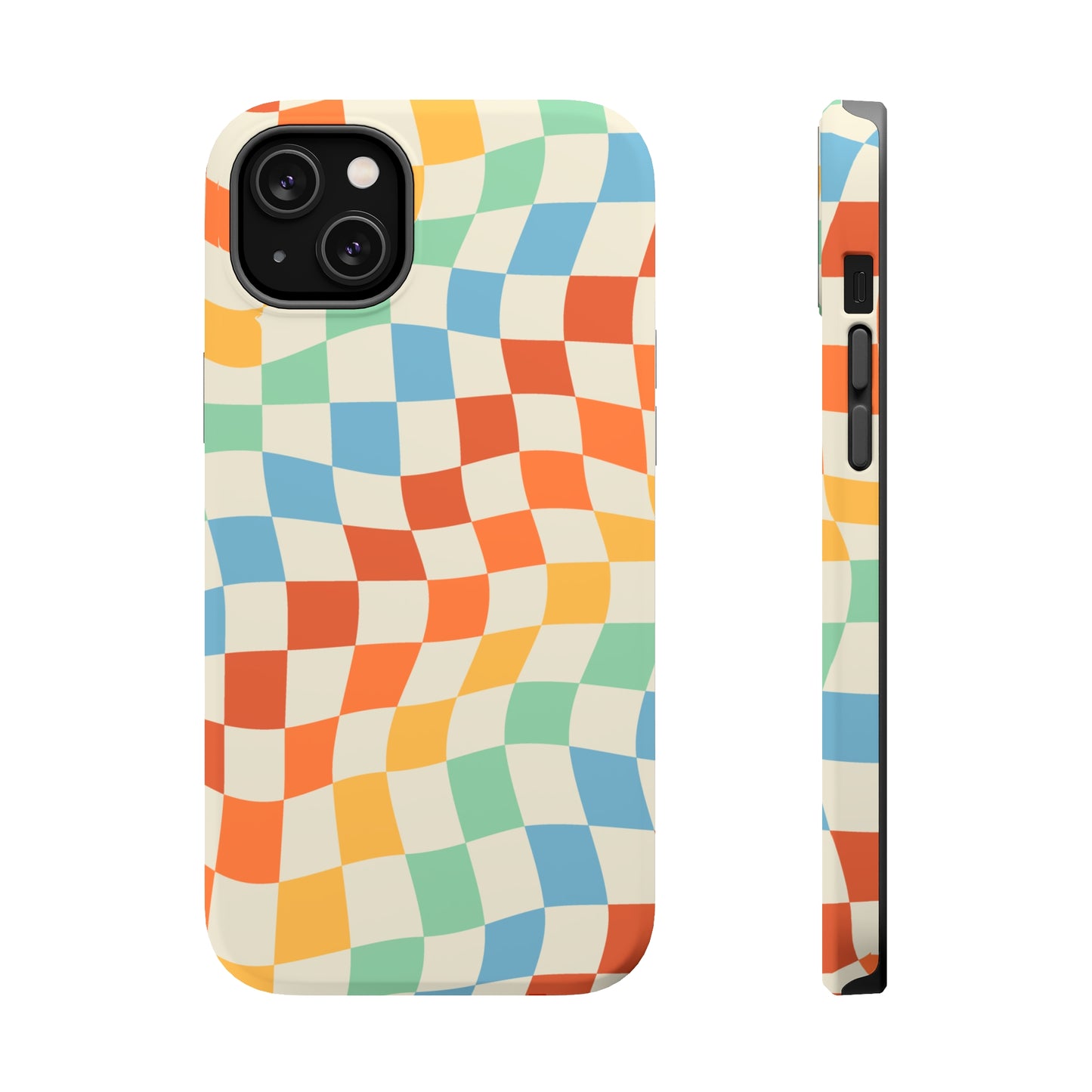 Retro Crazy Checkers MagSafe Tough Case