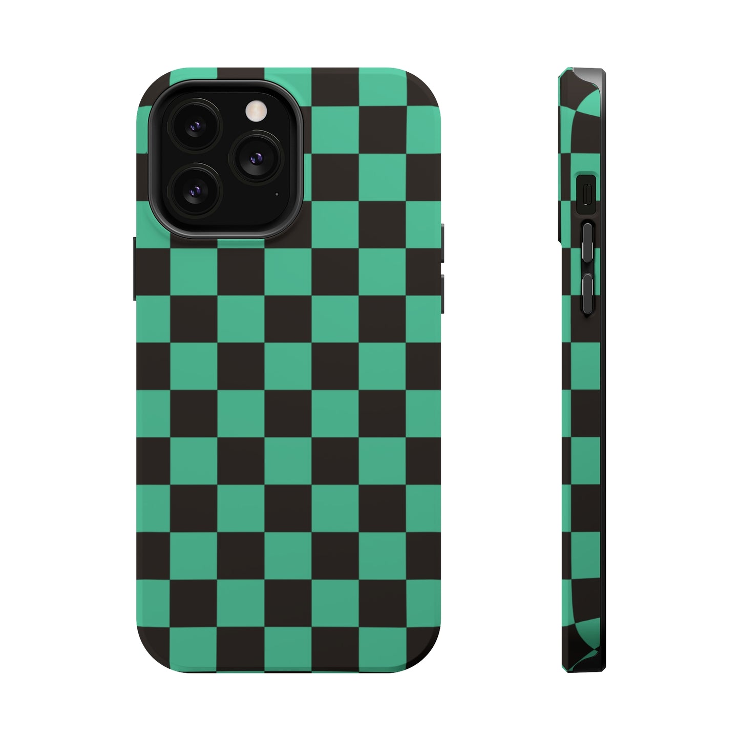 Green Checkers MagSafe Tough Case