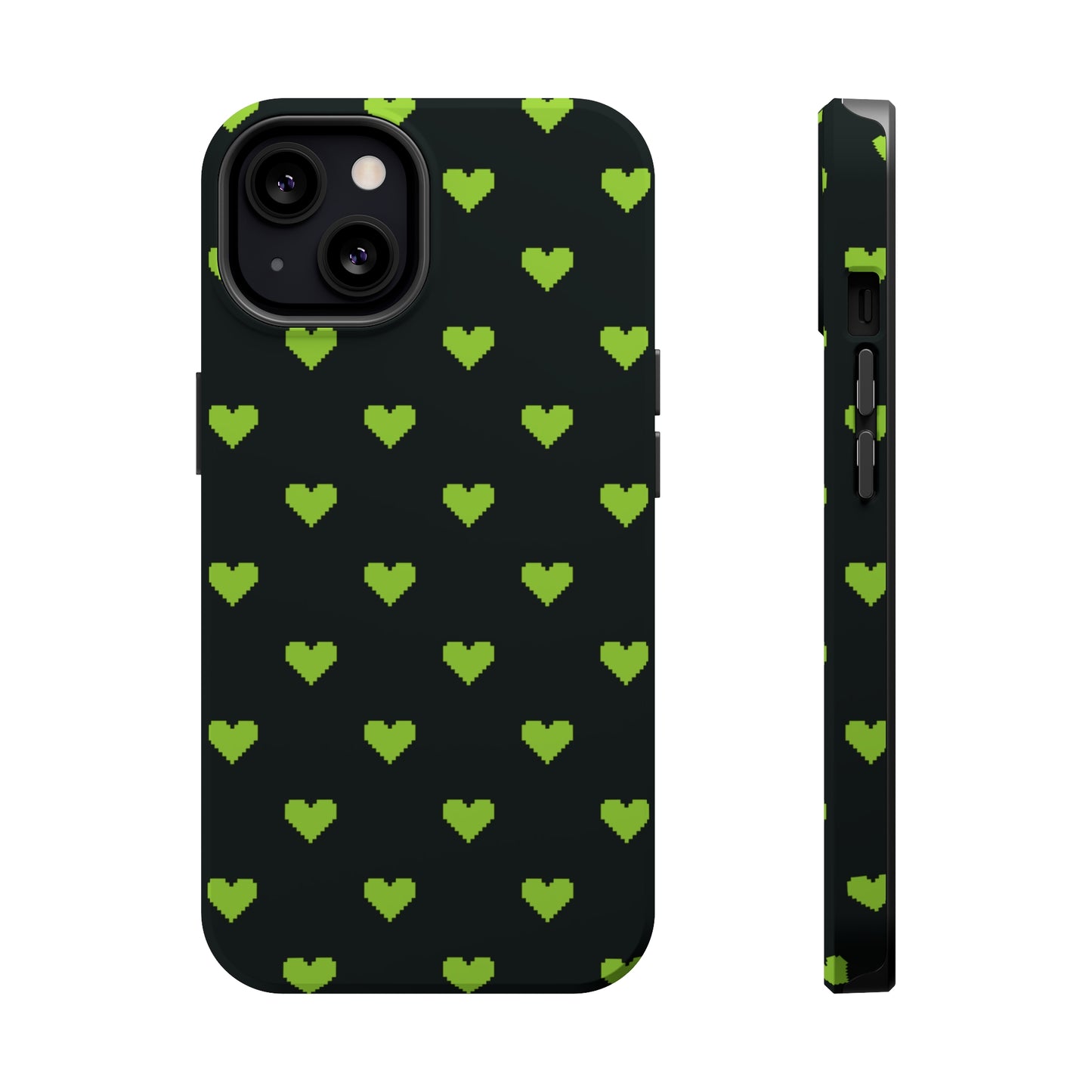 Pixelated Heart MagSafe Tough Case