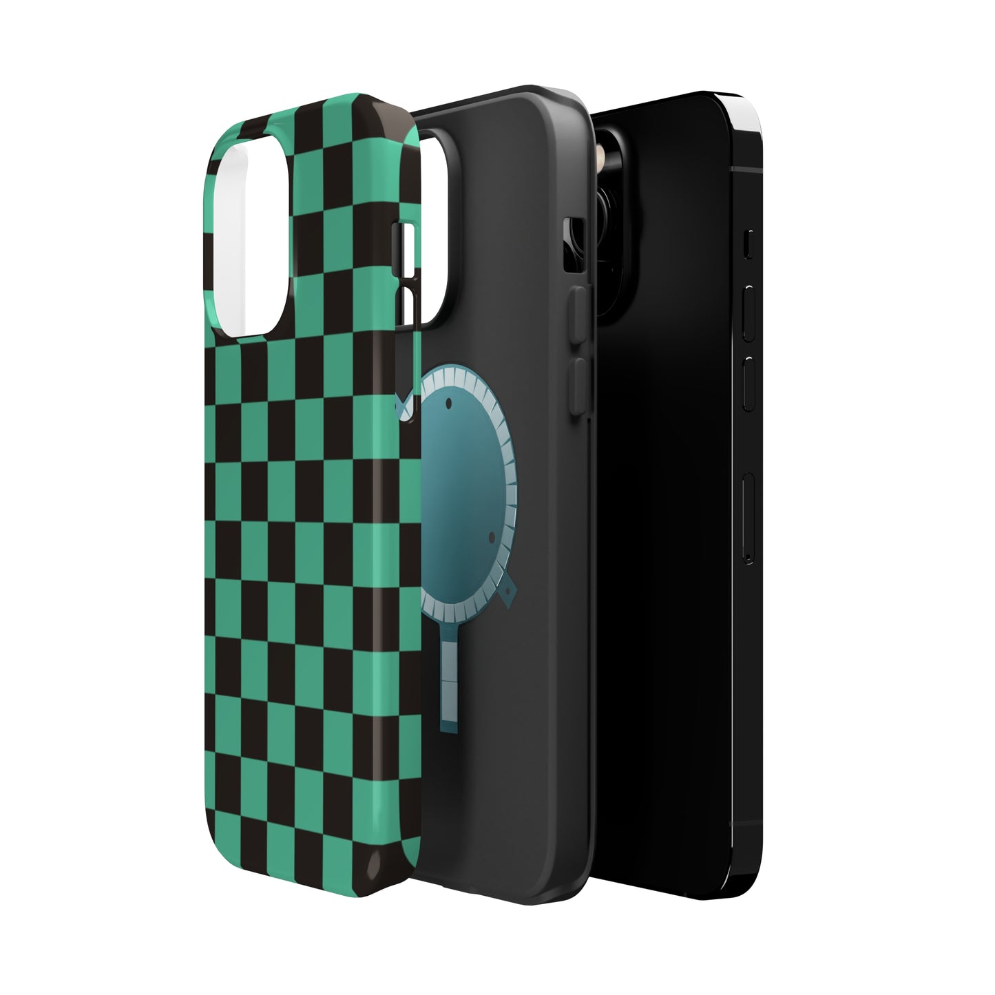 Green Checkers MagSafe Tough Case