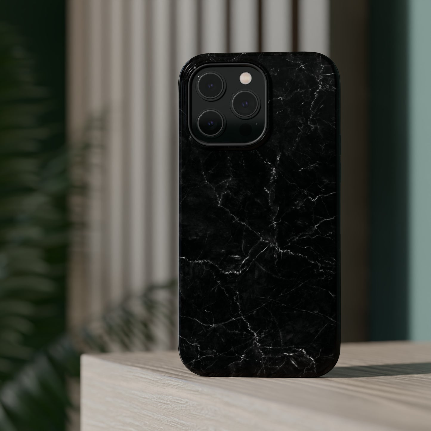 Marquina Black MagSafe Tough Case