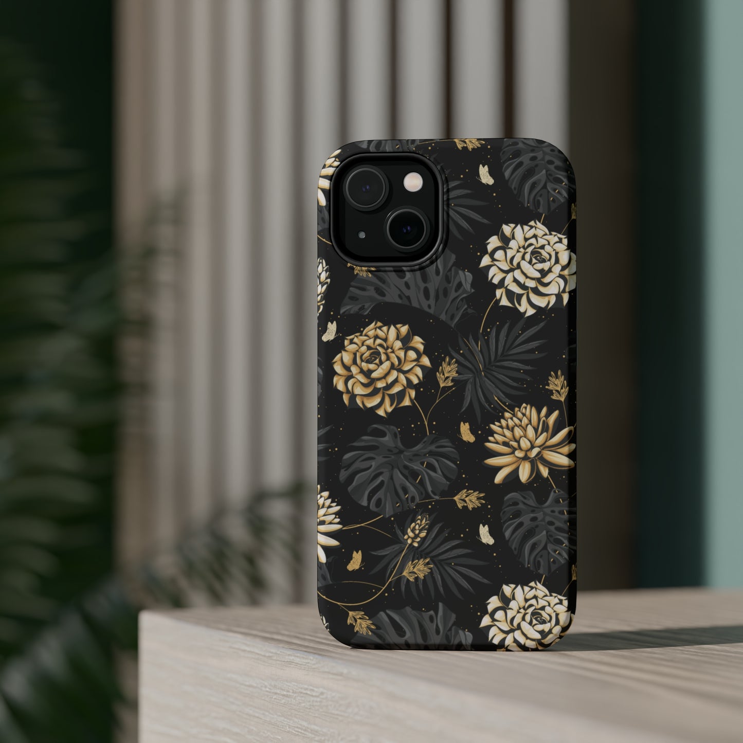 Golden Bloom MagSafe Tough Case