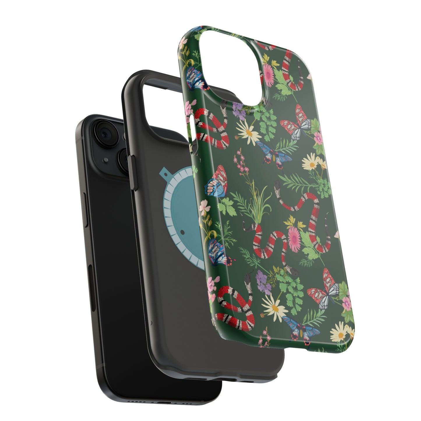 Tropical Chaos Pattern MagSafe Tough Case