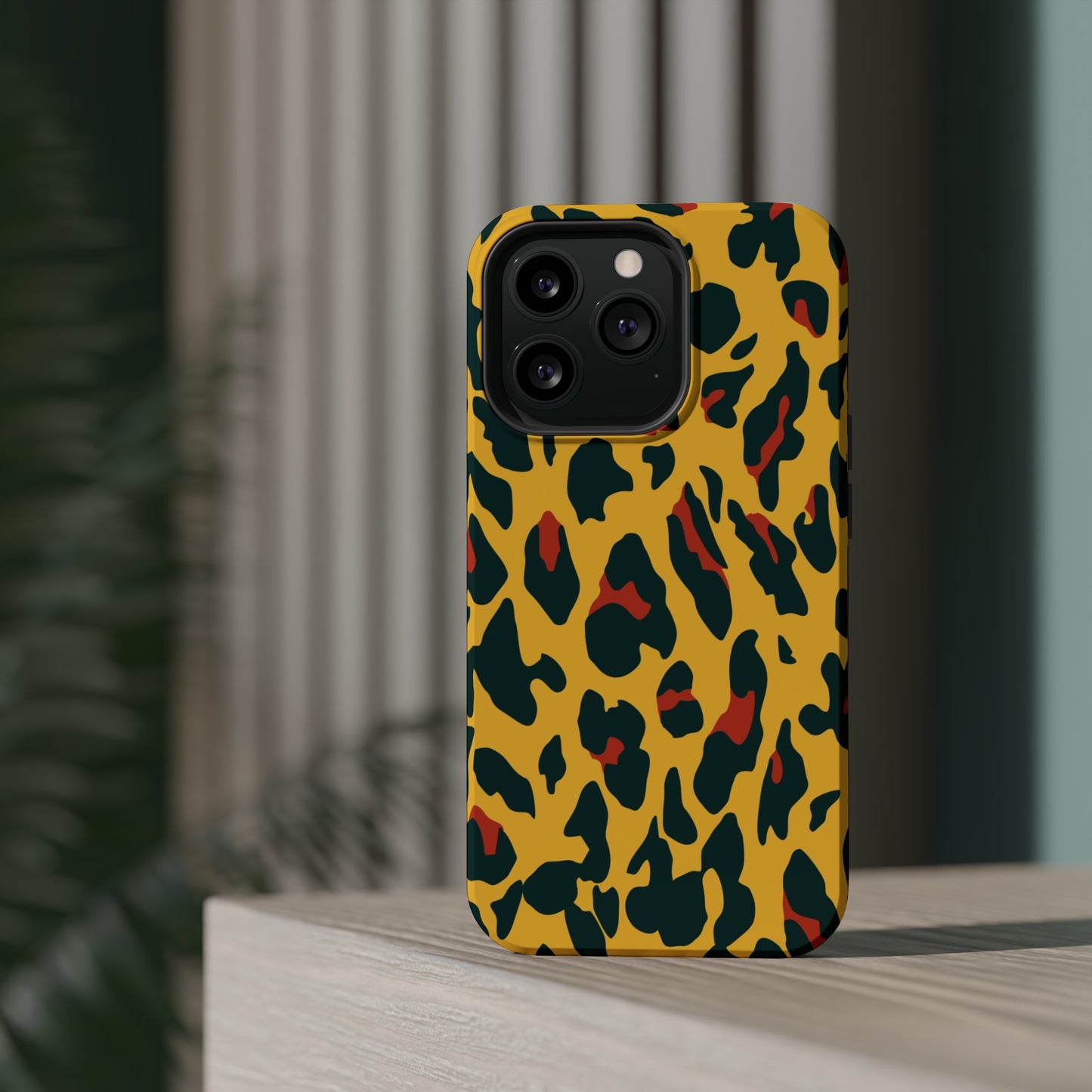 Leopard pattern MagSafe Tough Case
