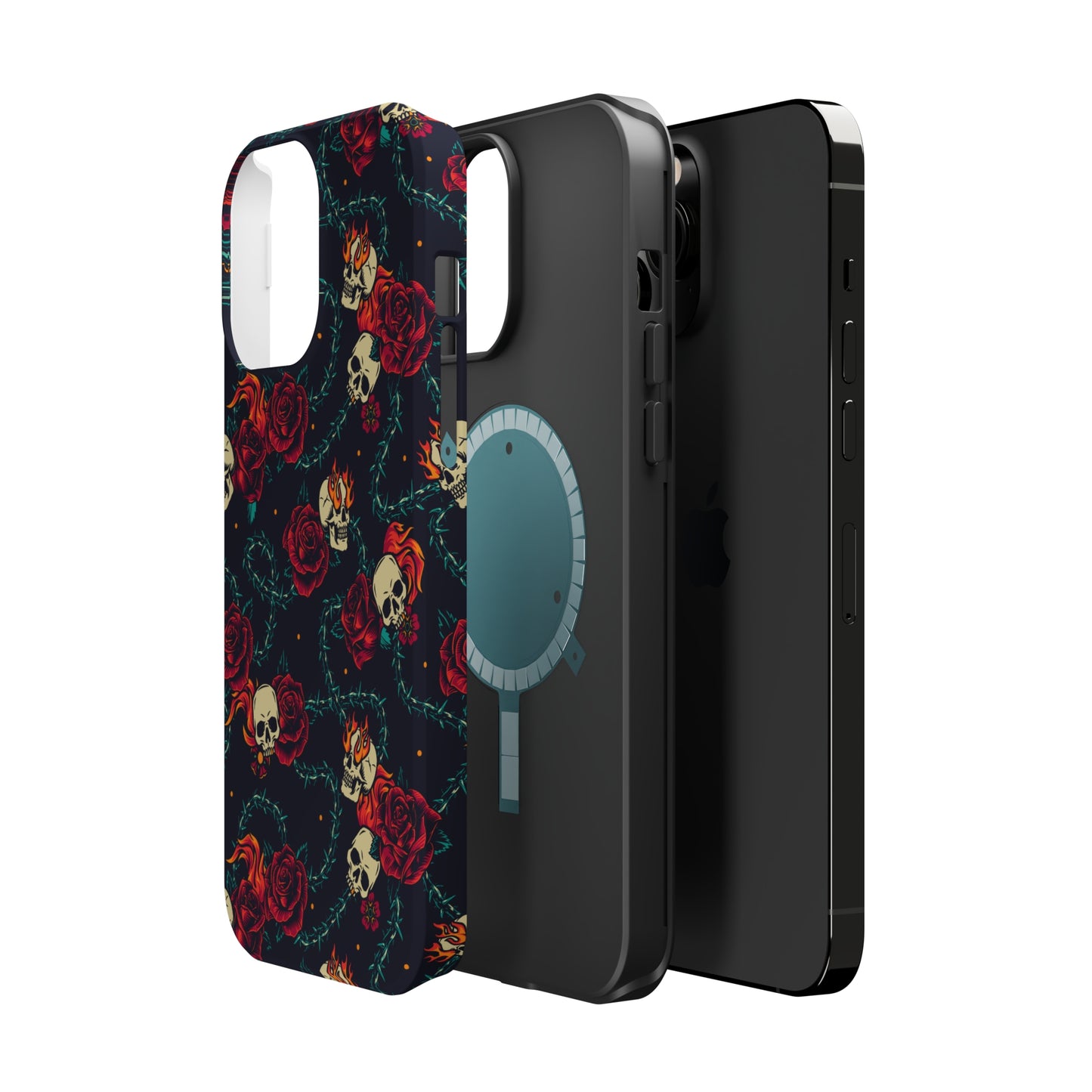 Skulls & Roses MagSafe Tough Case