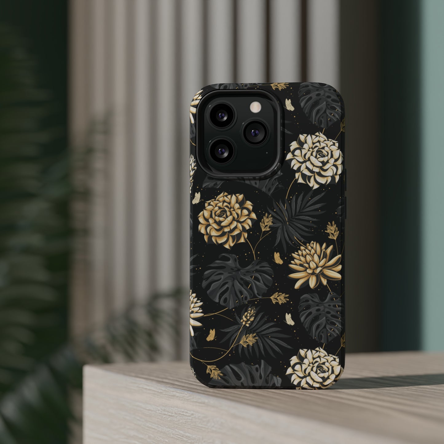 Golden Bloom MagSafe Tough Case