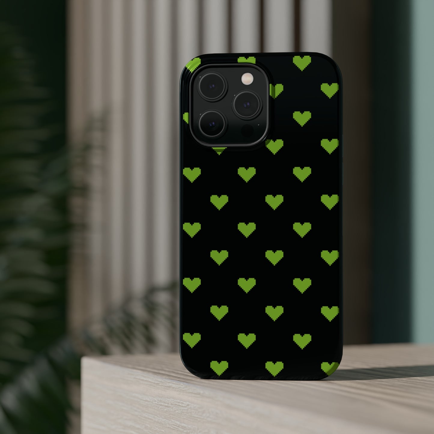 Pixelated Heart MagSafe Tough Case
