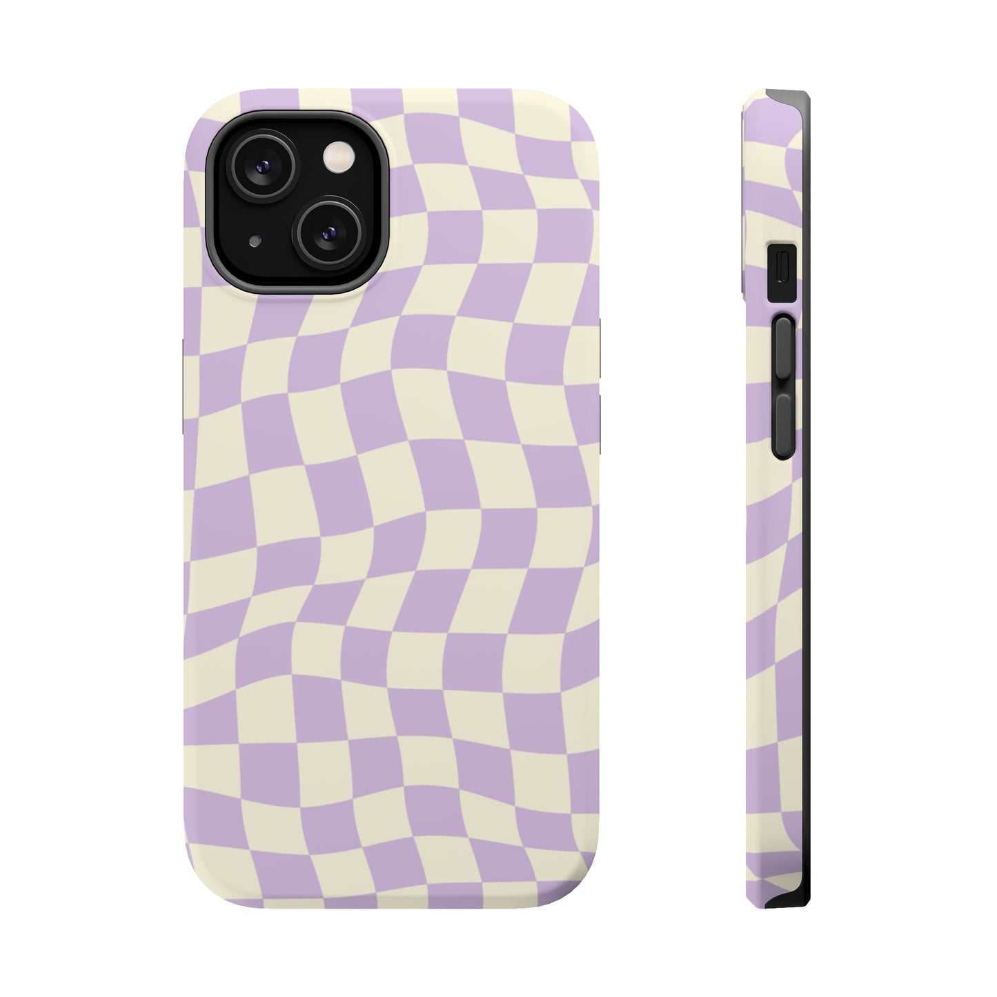 Lavender Crazy Checkers MagSafe Tough Case