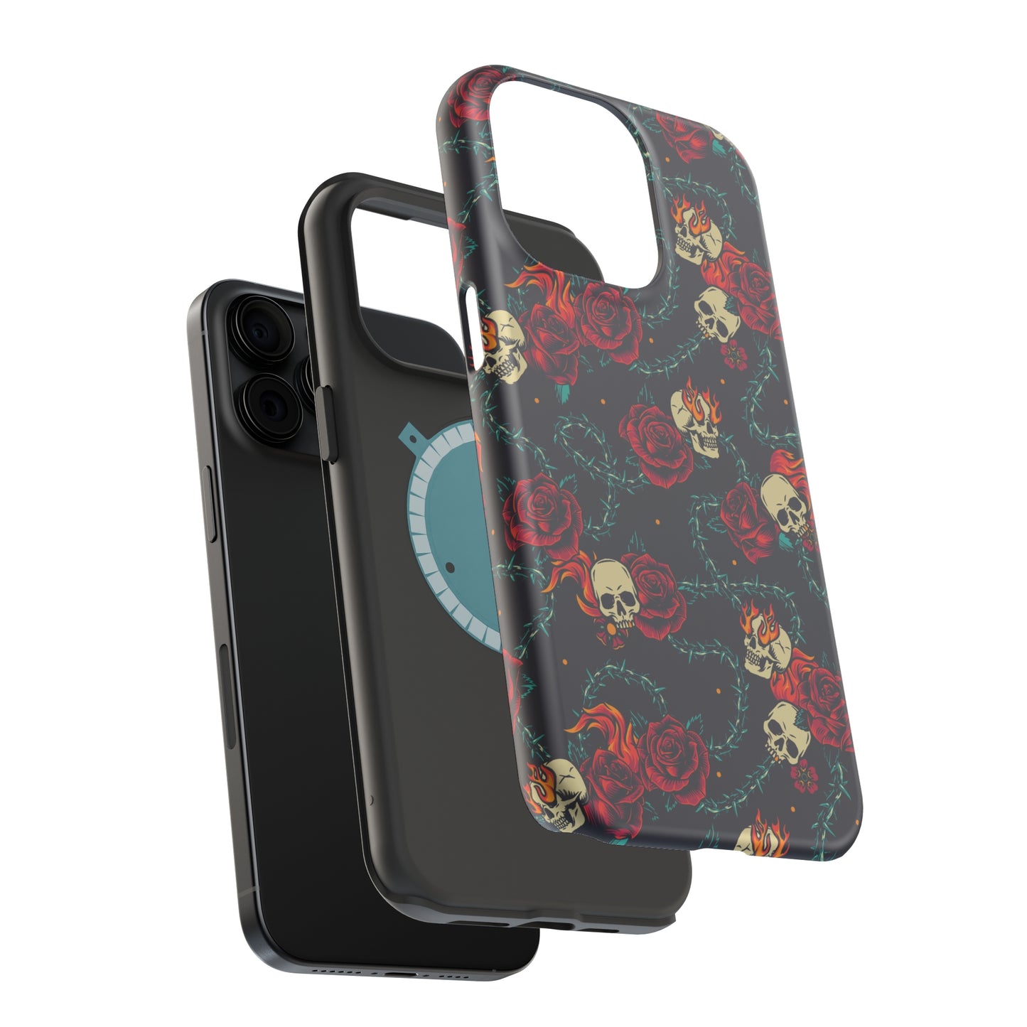 Skulls & Roses MagSafe Tough Case