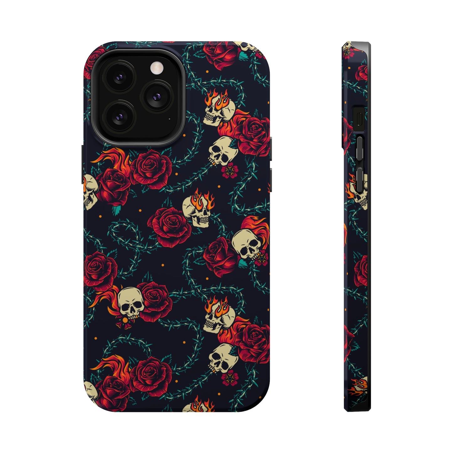 Skulls & Roses MagSafe Tough Case