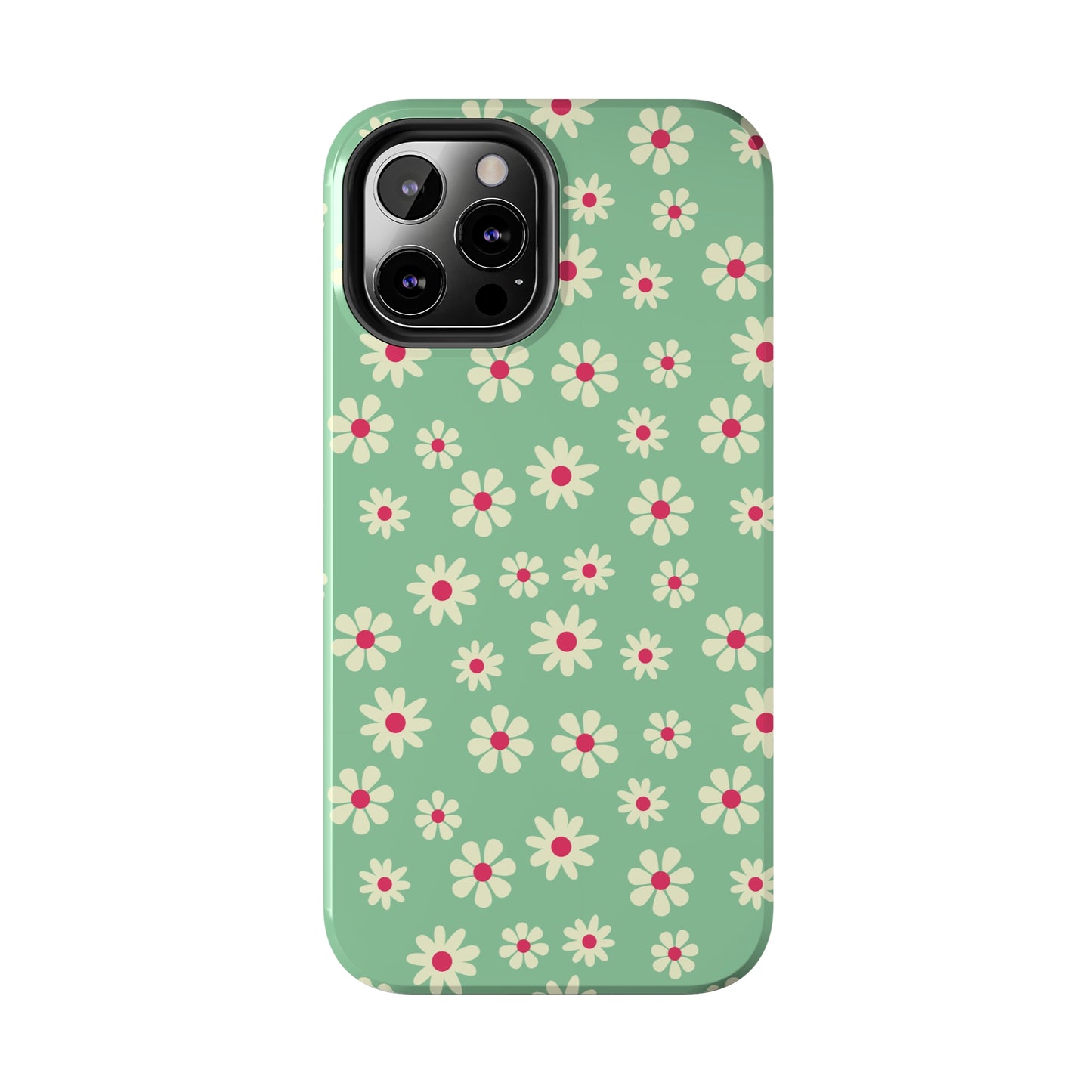 Retro Floral Tough iPhone Case