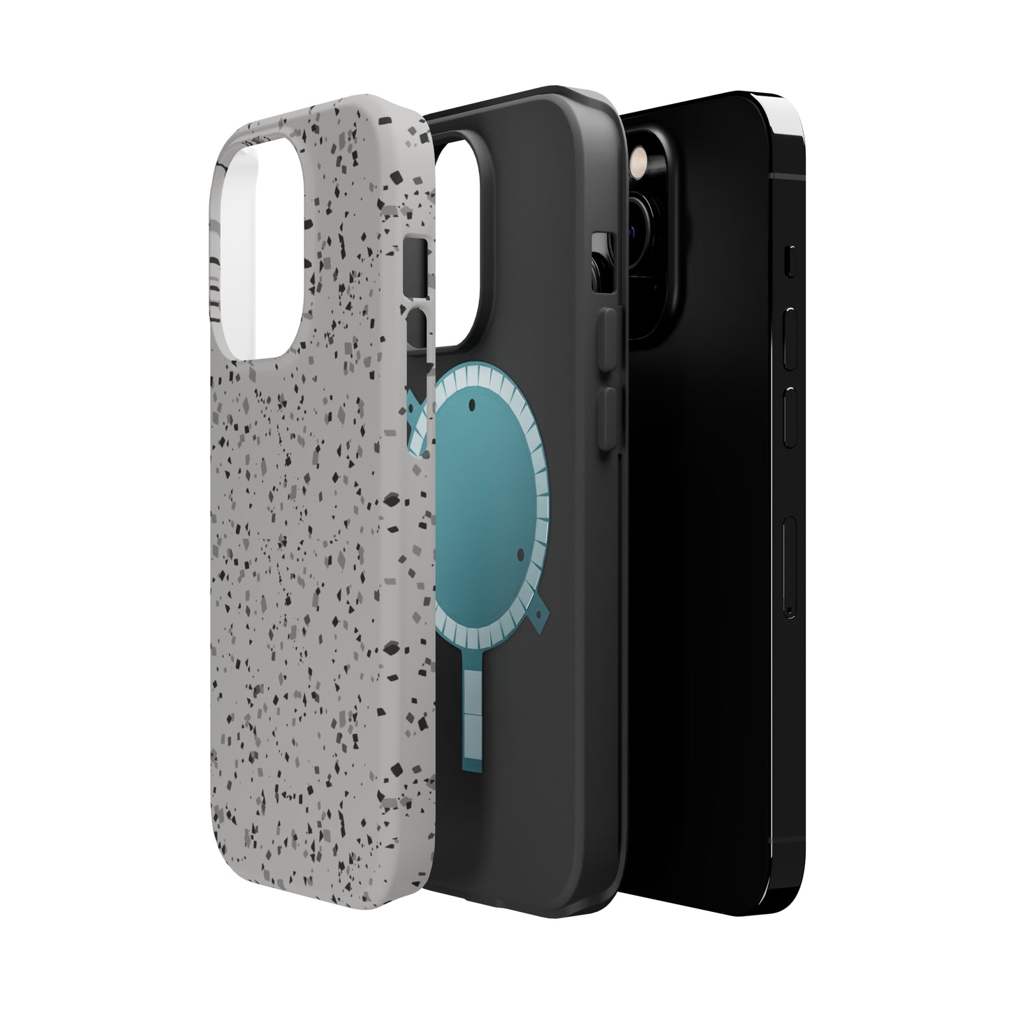 Grey Terrazzo MagSafe Tough Case