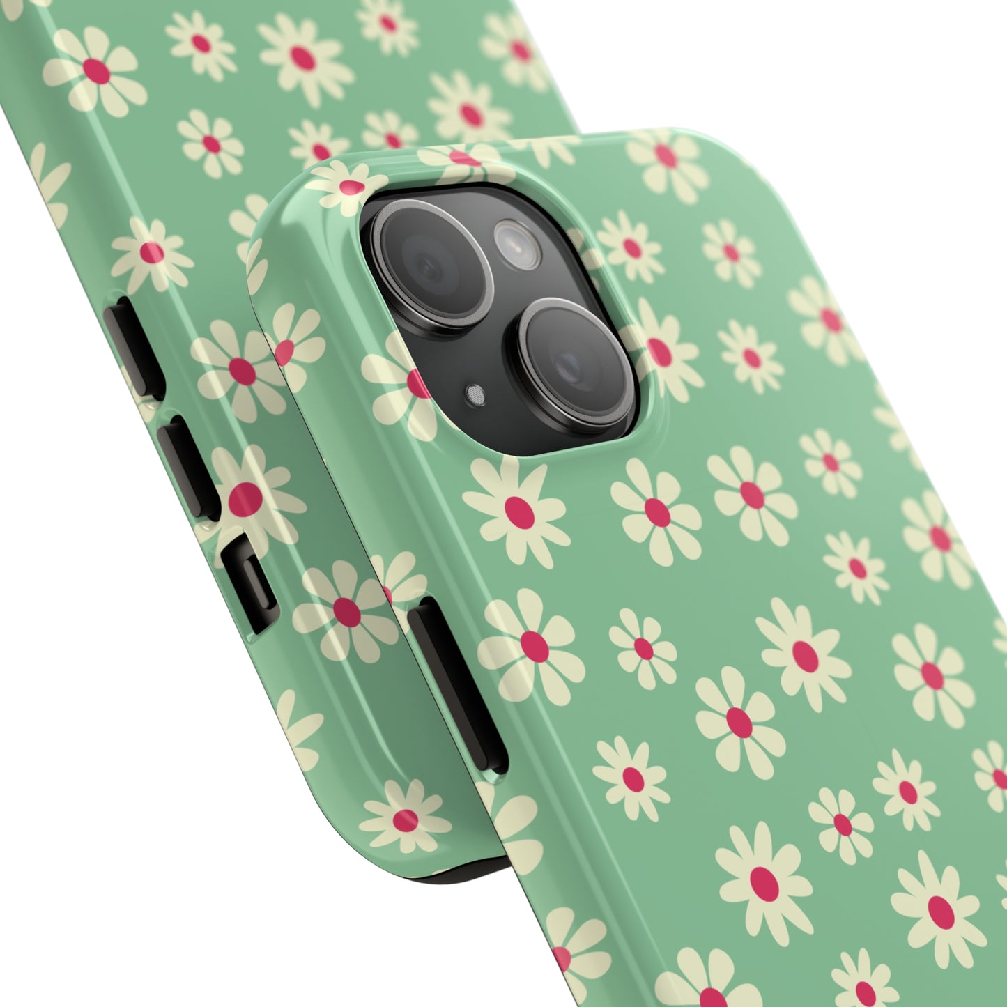 Retro Floral Tough iPhone Case