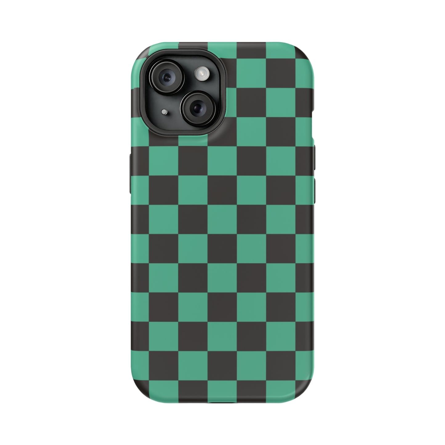 Green Checkers MagSafe Tough Case