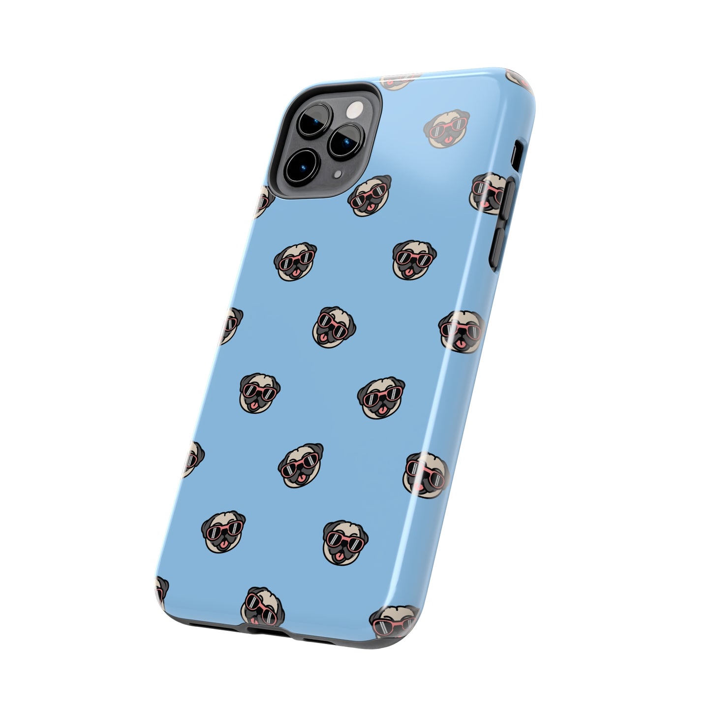 Pug Pattern Tough iPhone Case