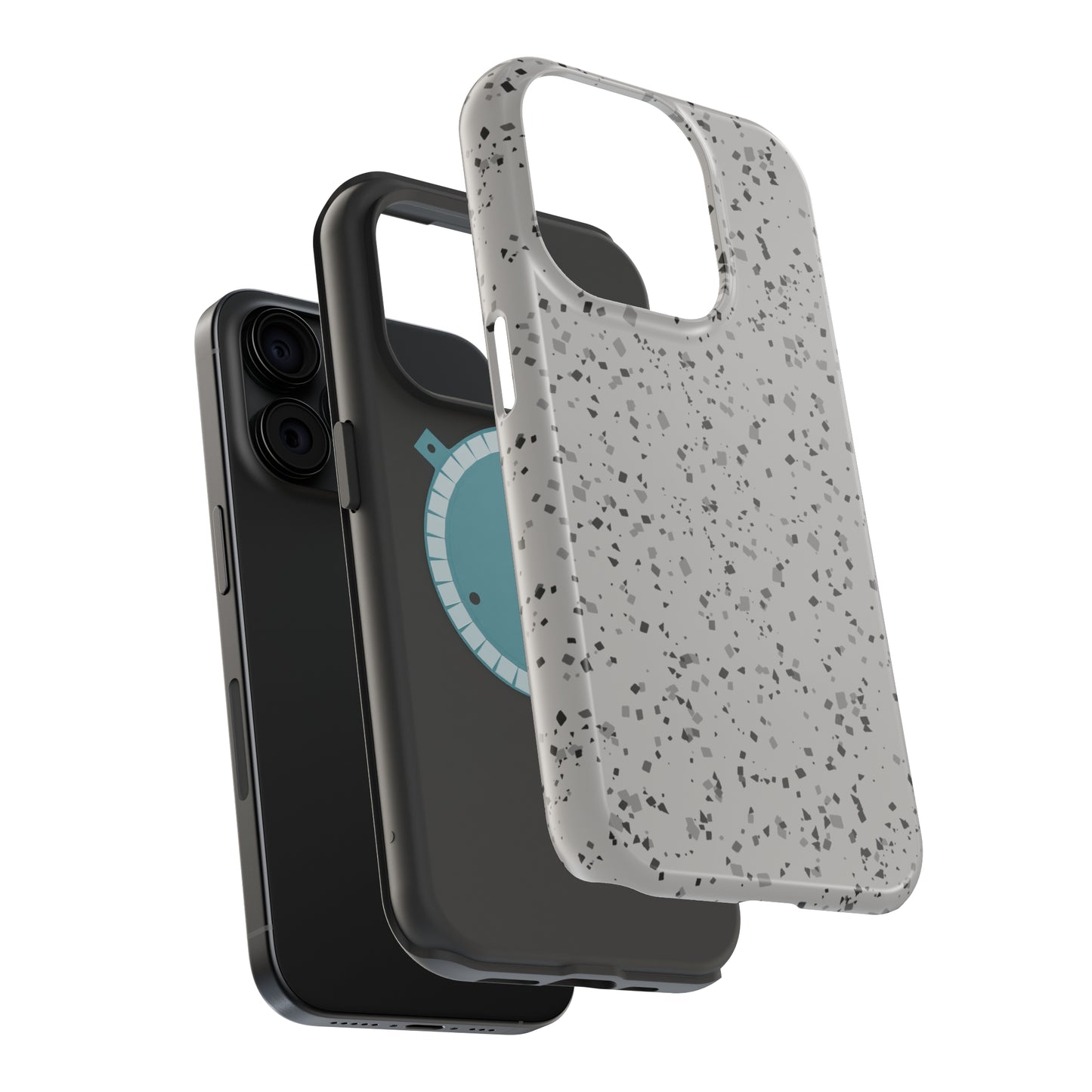 Grey Terrazzo MagSafe Tough Case