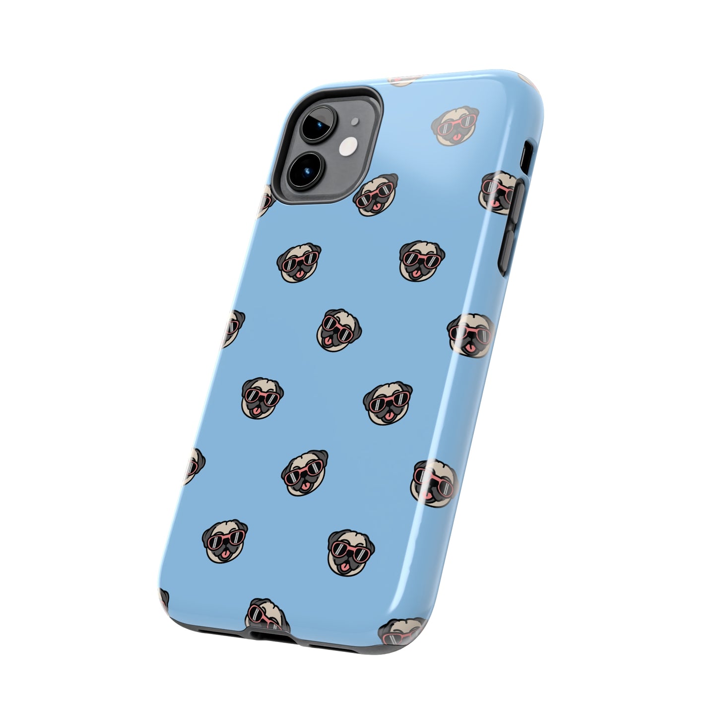Pug Pattern Tough iPhone Case