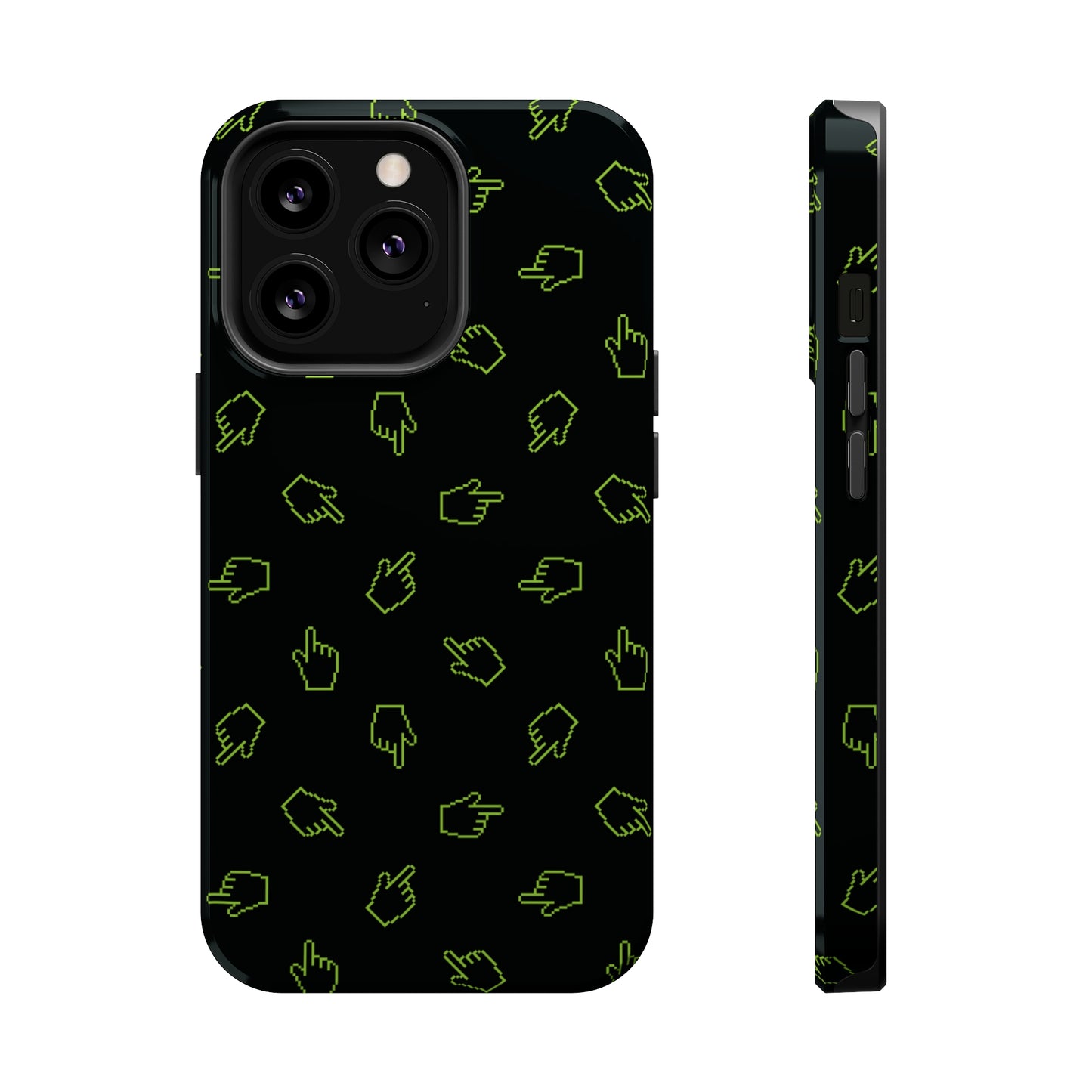 Pixelated Hand Cursor MagSafe Tough Case