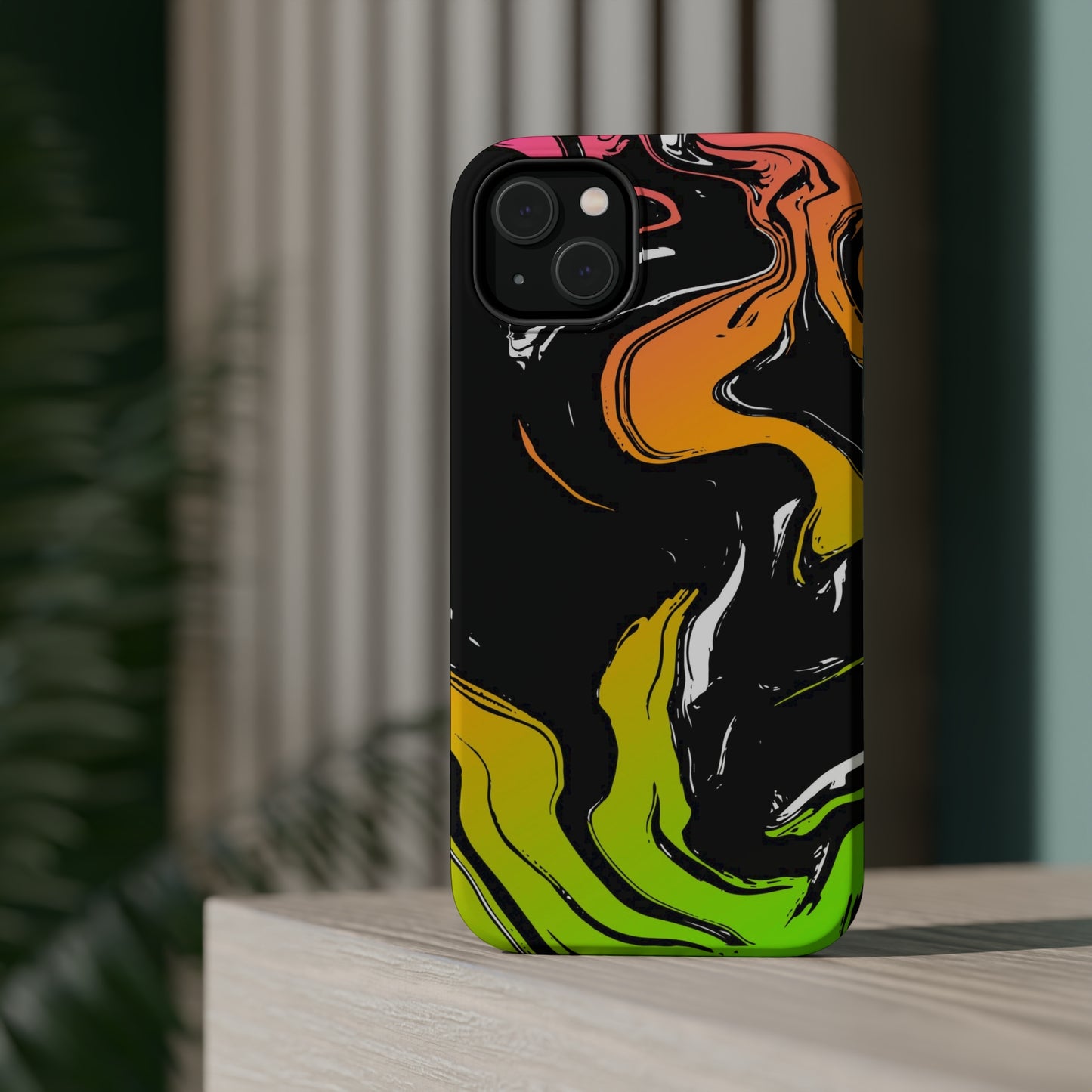 Acid marble pattern MagSafe Tough Case