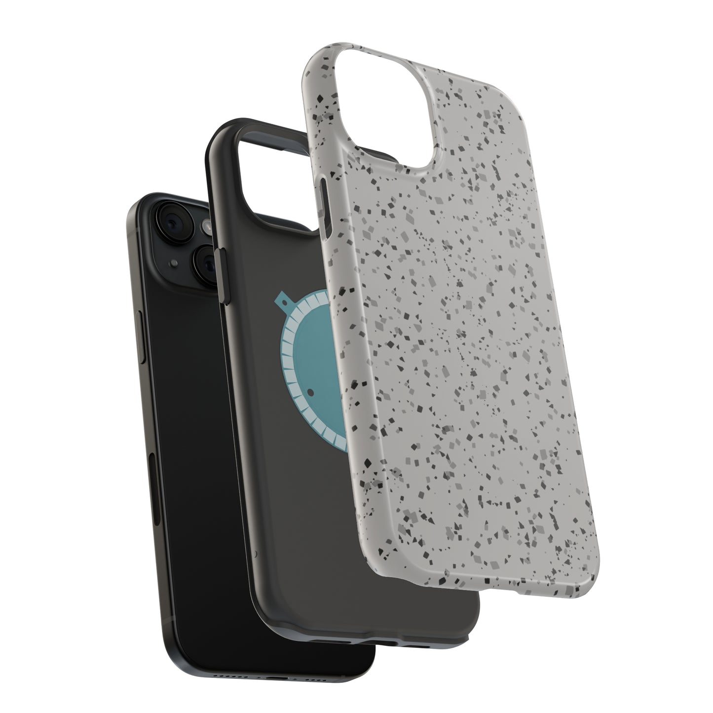 Grey Terrazzo MagSafe Tough Case