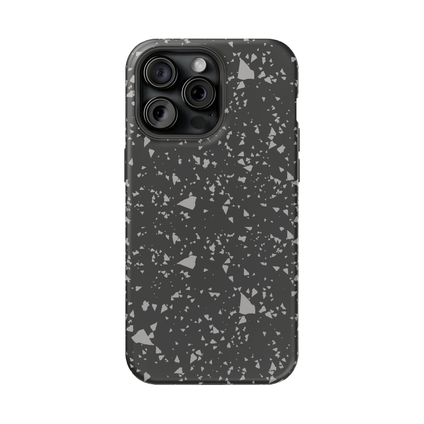 Black Terrazzo MagSafe Tough Case