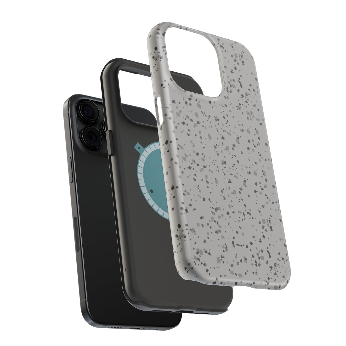 Grey Terrazzo MagSafe Tough Case