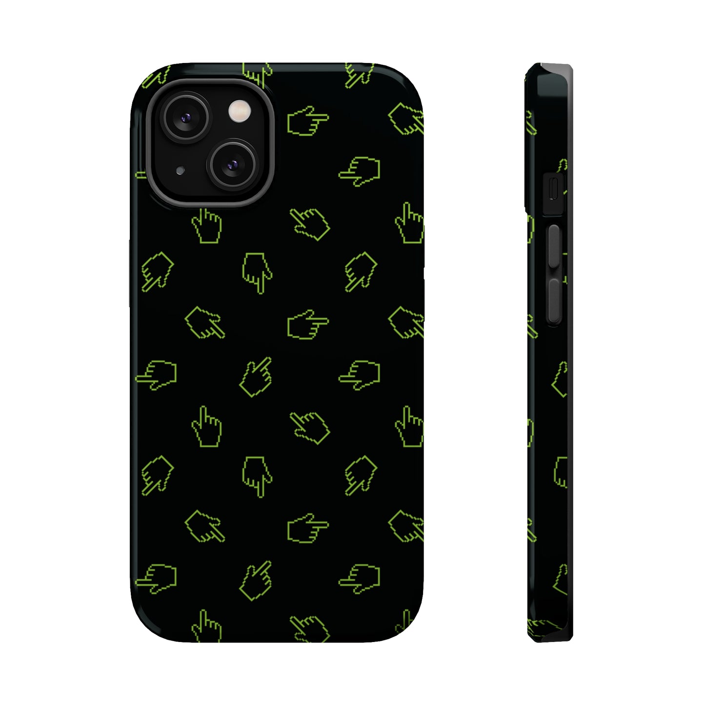 Pixelated Hand Cursor MagSafe Tough Case