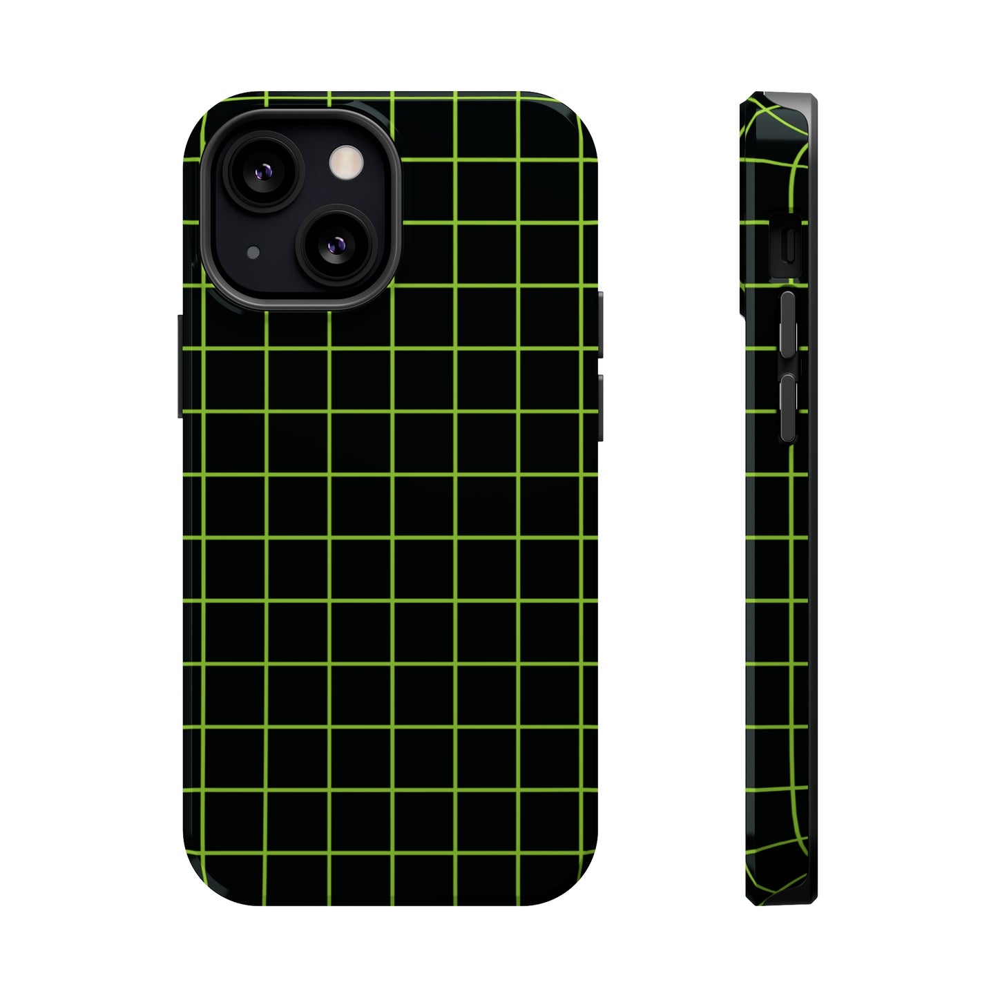 Green Grid MagSafe Tough Case