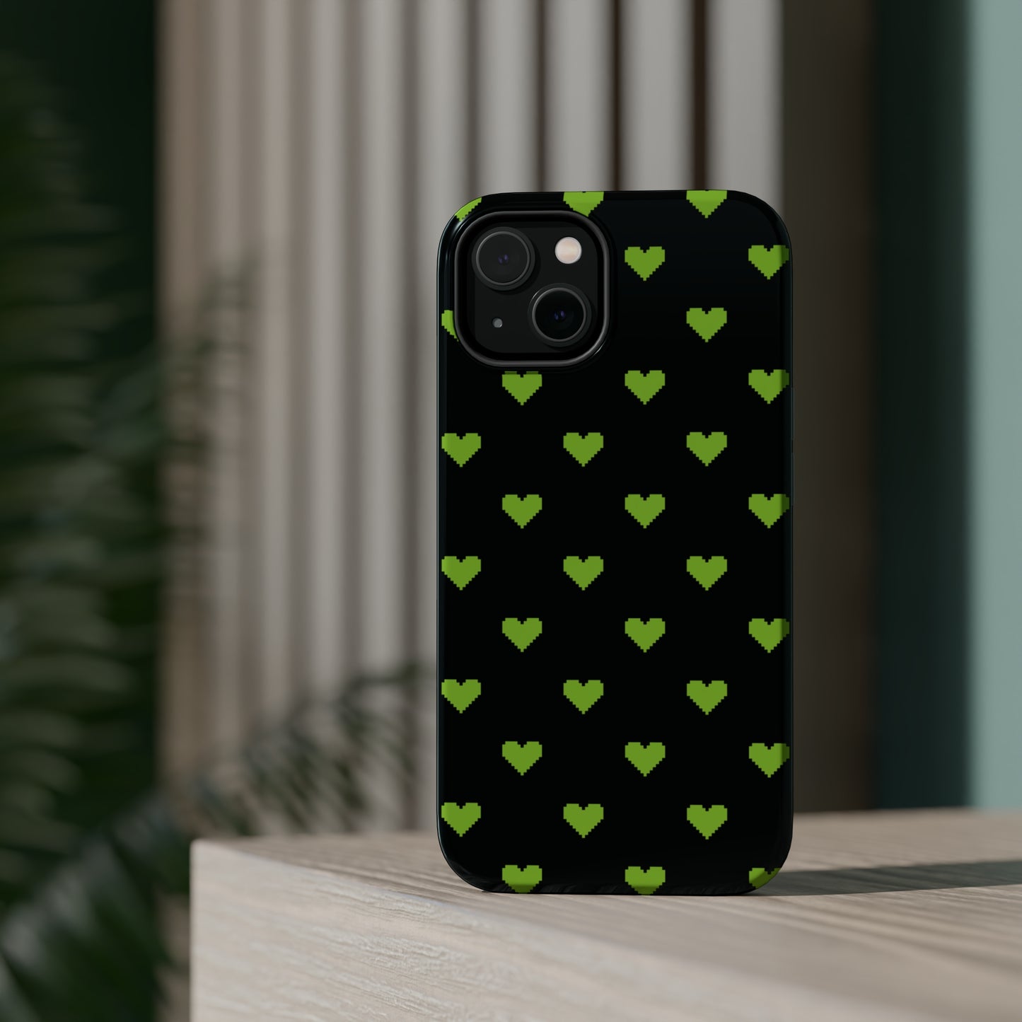 Pixelated Heart MagSafe Tough Case