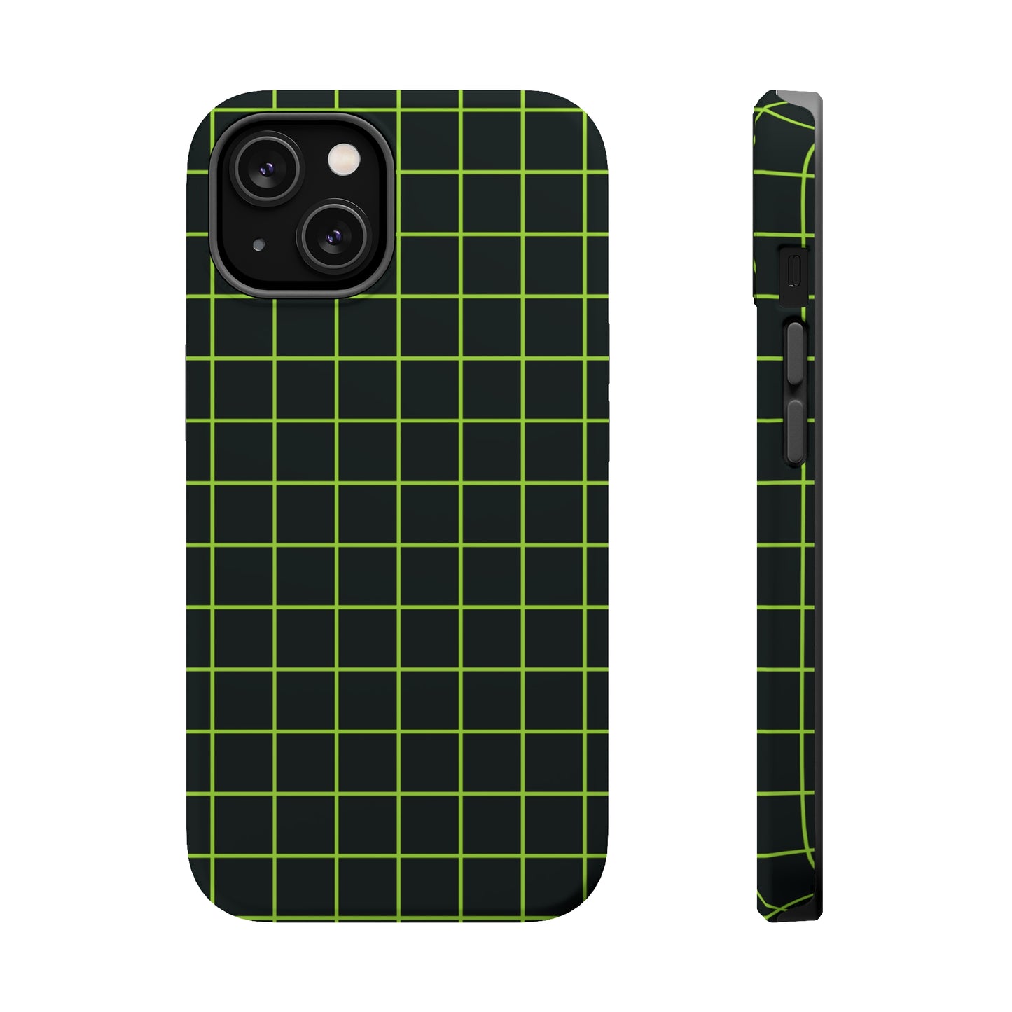 Green Grid MagSafe Tough Case